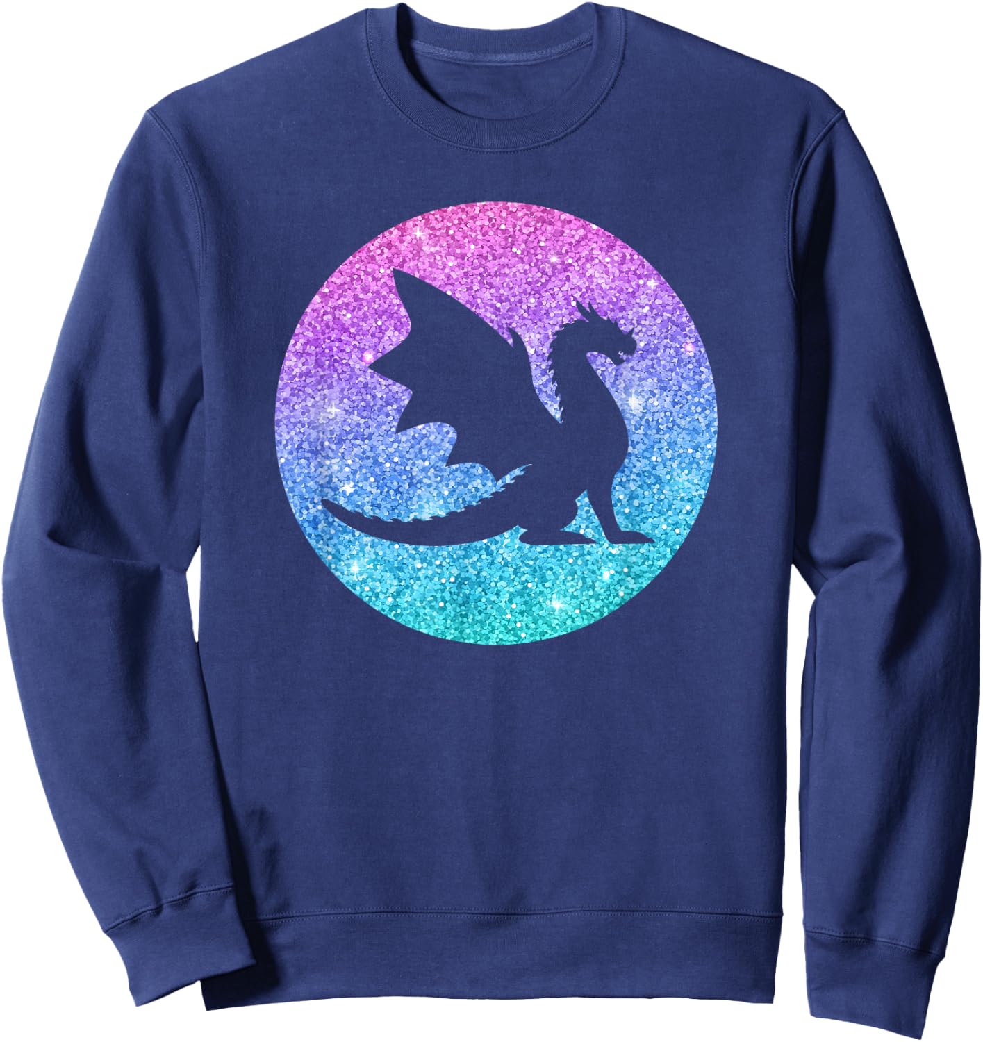 Trendy Dragon Gift Girls Teens And Women Sweatshirt - Sweatshirt | Navy