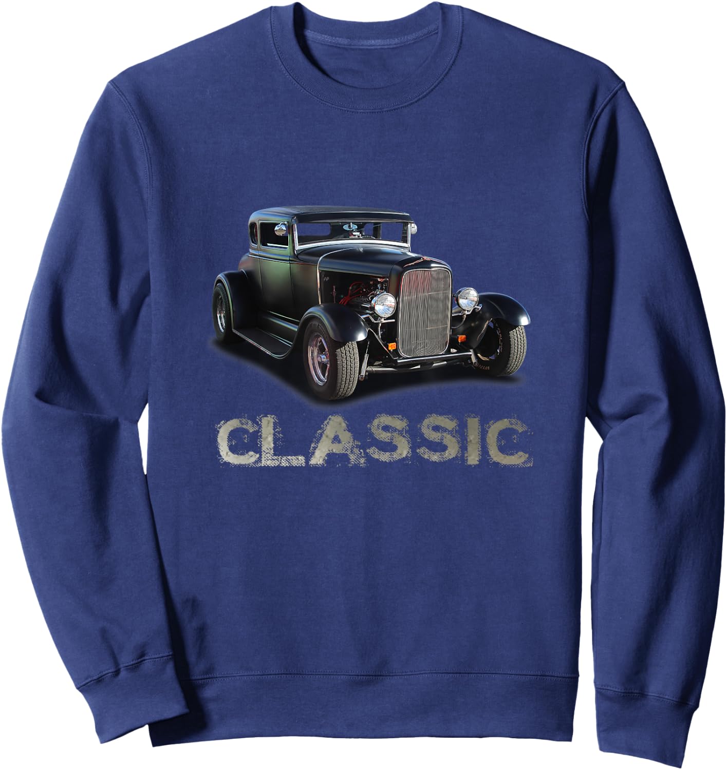 1932 American Classic Hot Rod Sweatshirt - Sweatshirt | Navy
