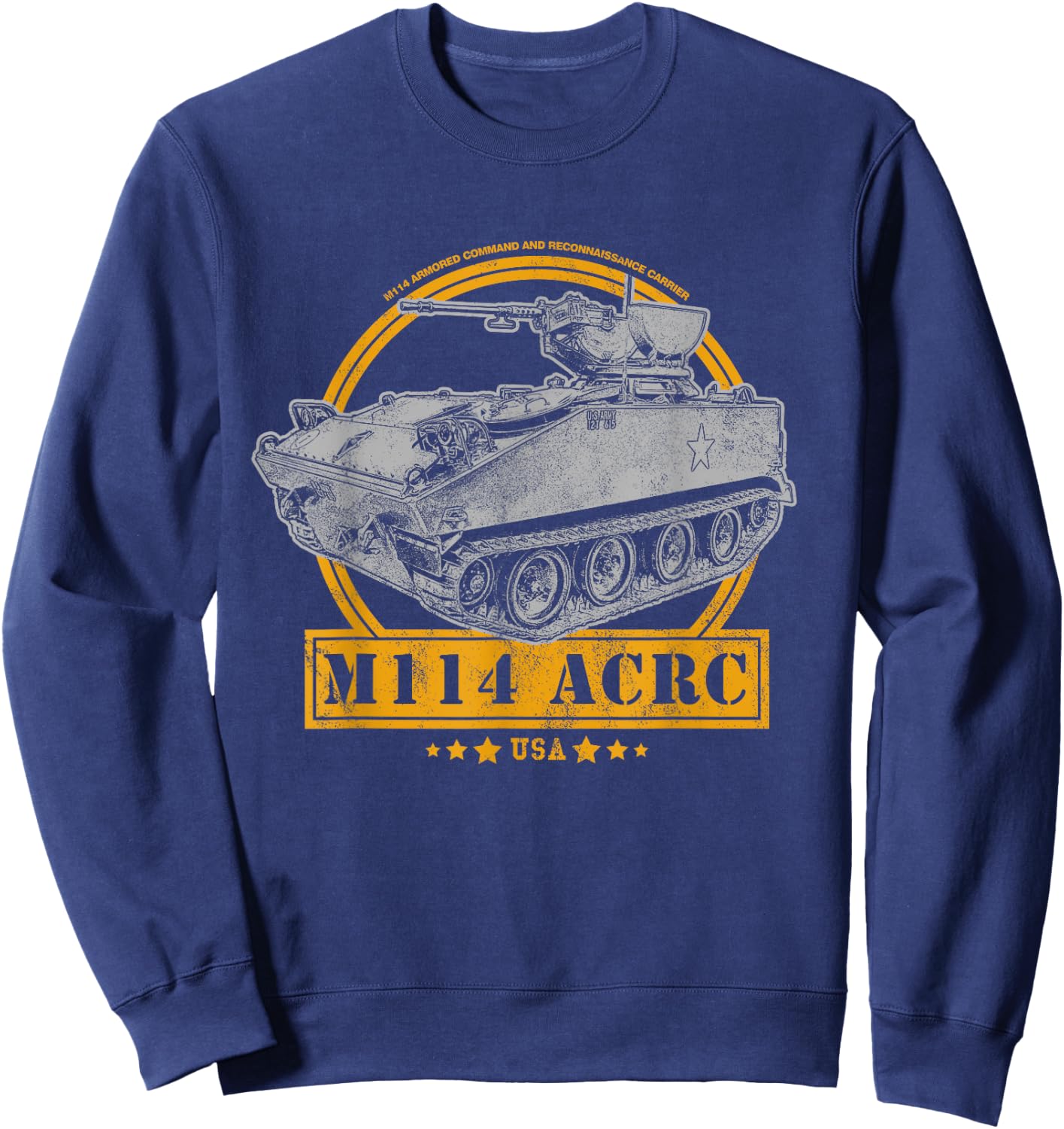 M114 Armored Command and Reconnaissance Carrier (ACRC) Sweatshirt - Sweatshirt | Navy