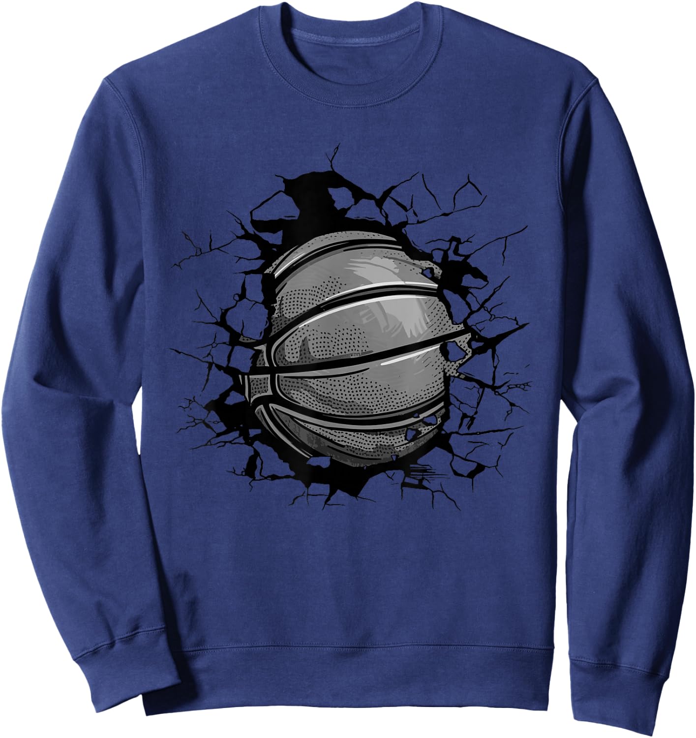 Basketball Sweatshirt - Sweatshirt | Navy