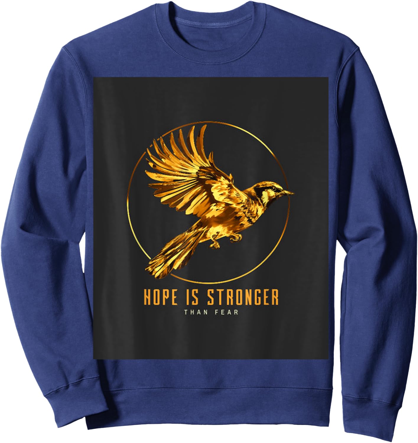 Cool Mockingbird Songbird Design Rebel Games Crest Sweatshirt - Sweatshirt | Navy