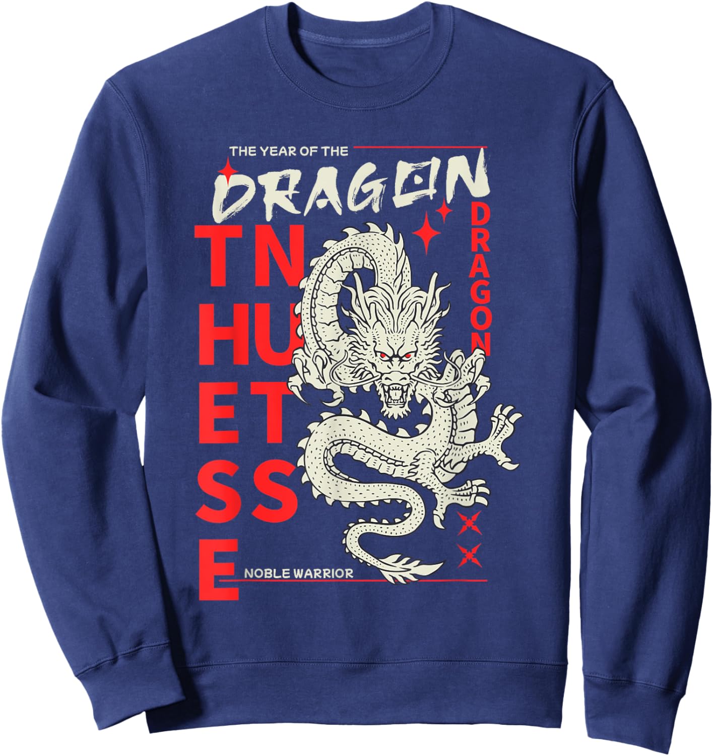 The Year Of The Dragon Funny Adult Humor Nuts Joke Birthday Sweatshirt - Sweatshirt | Navy