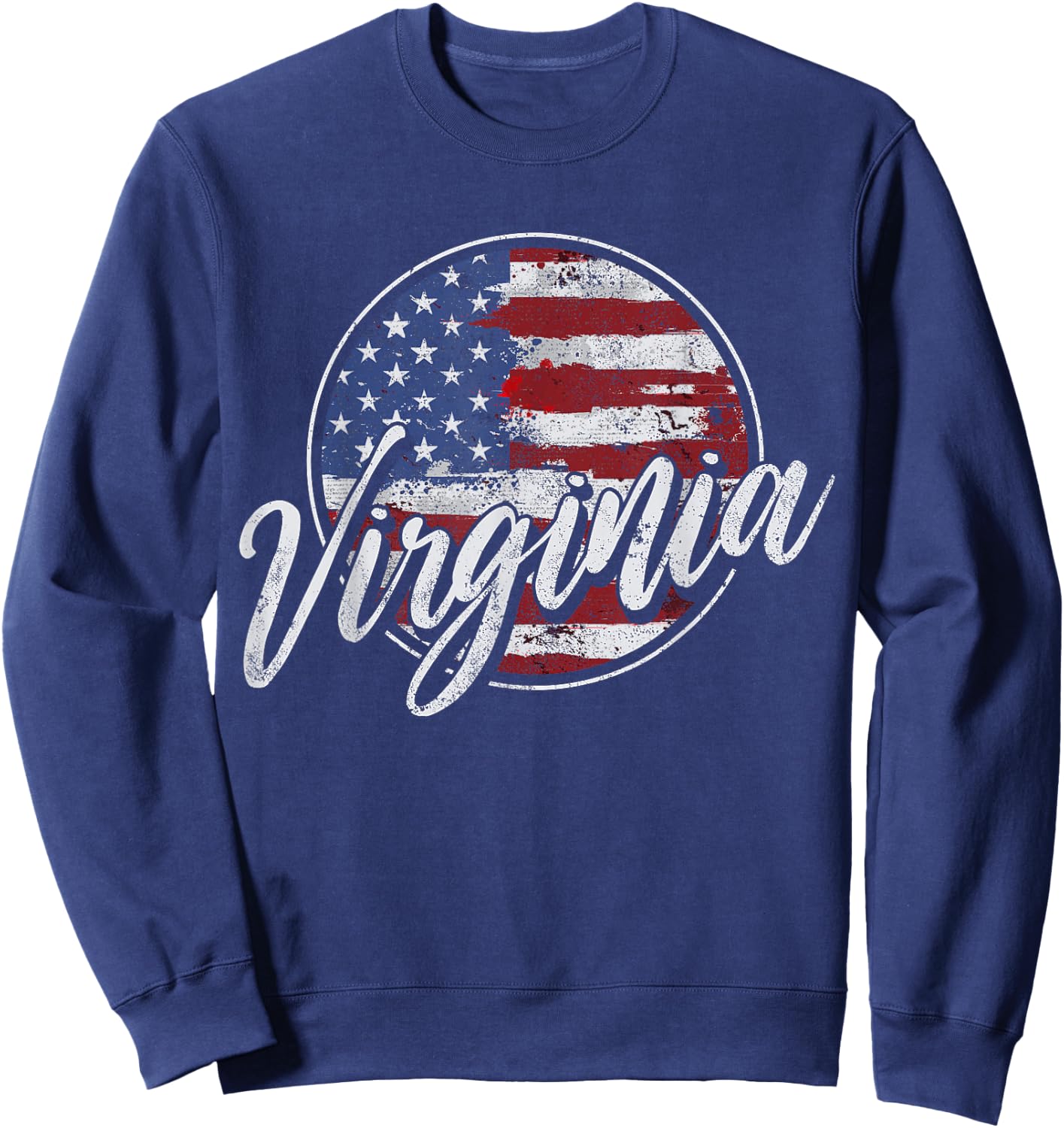 Virginia Vintage Sweatshirt - Sweatshirt | Navy