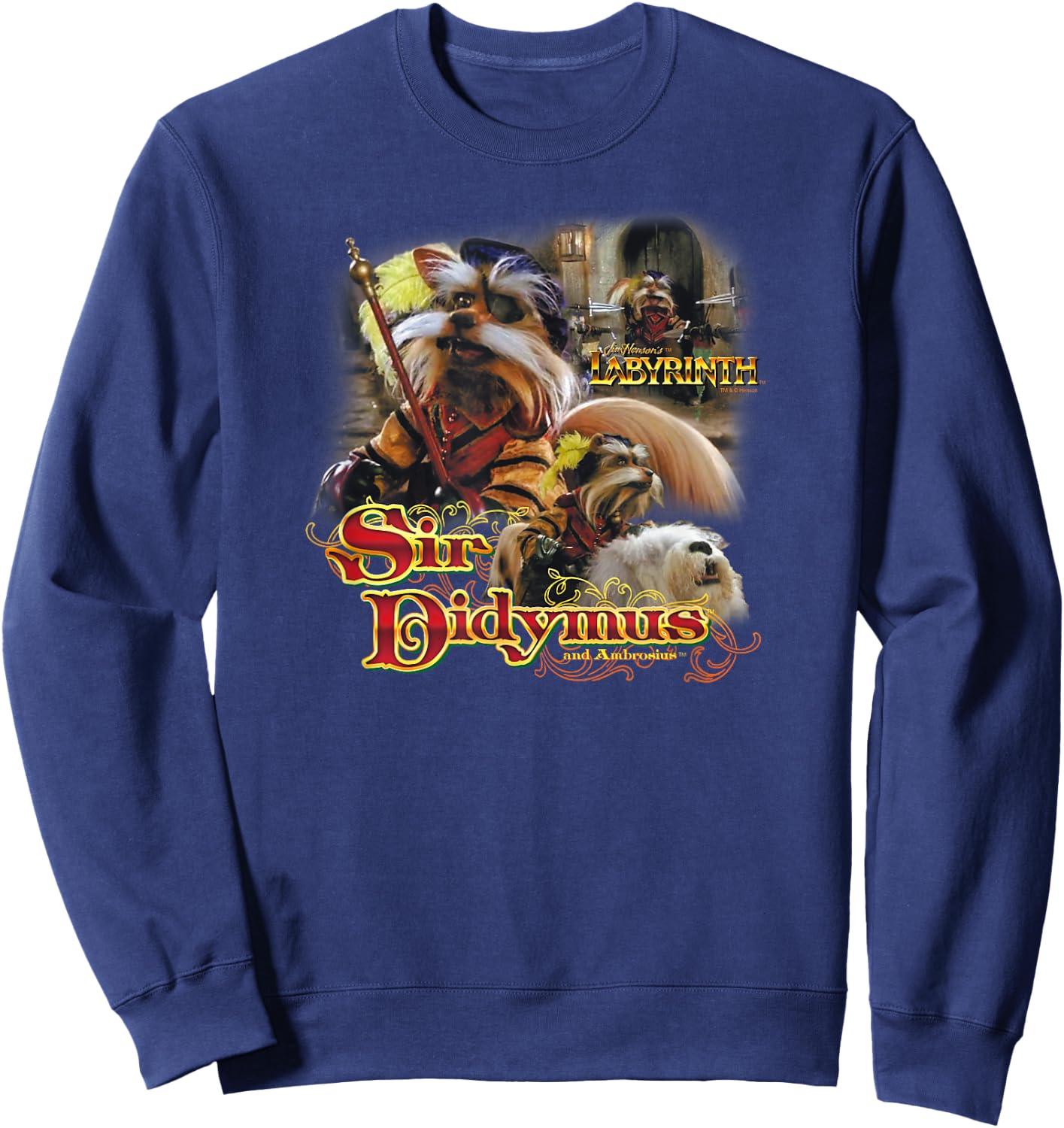 Labyrinth Sir Didymus Sweatshirt - Sweatshirt | Navy