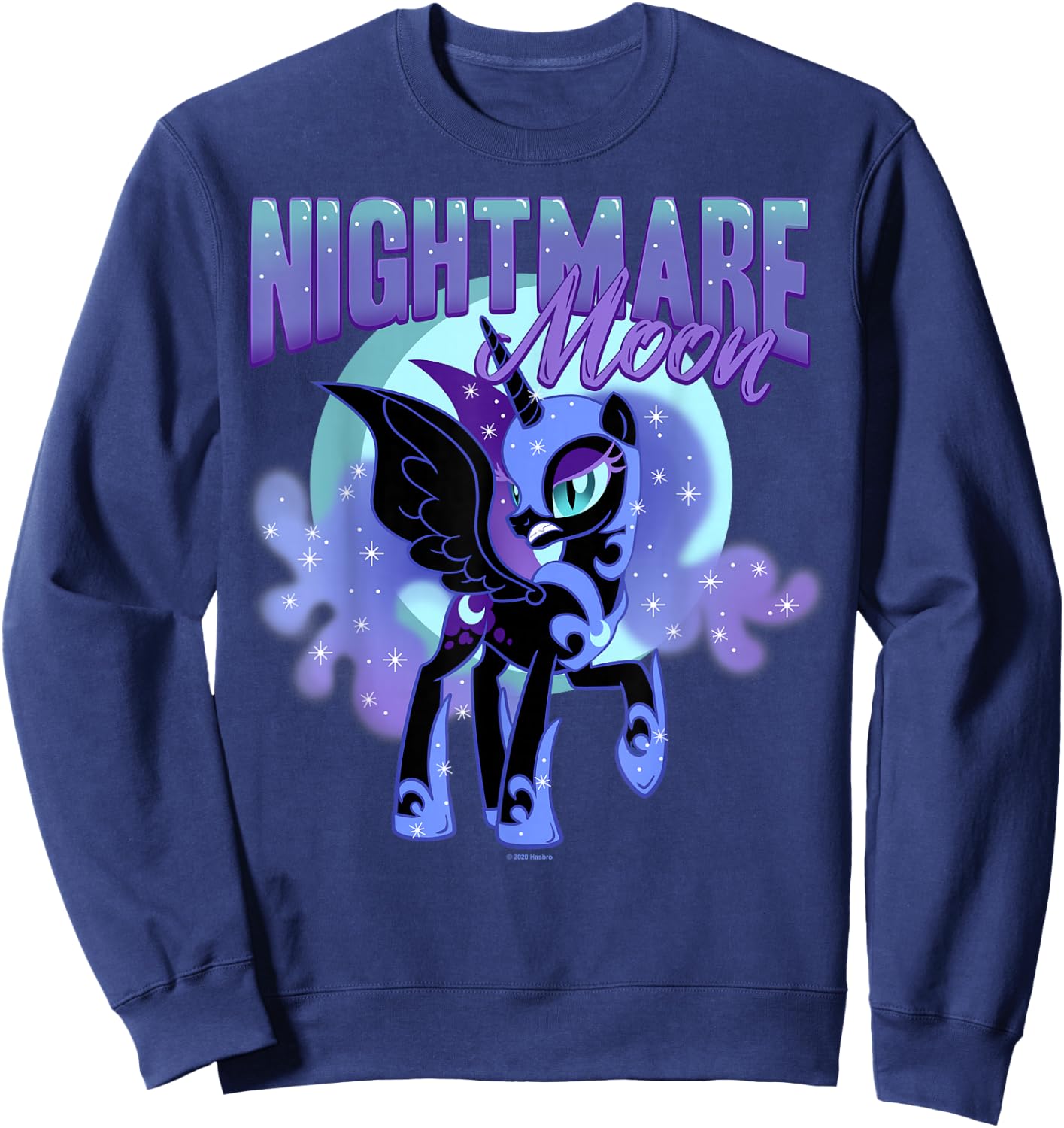 My Little Pony: Friendship is Magic Luna Nightmare Moon Sweatshirt - Sweatshirt | Navy