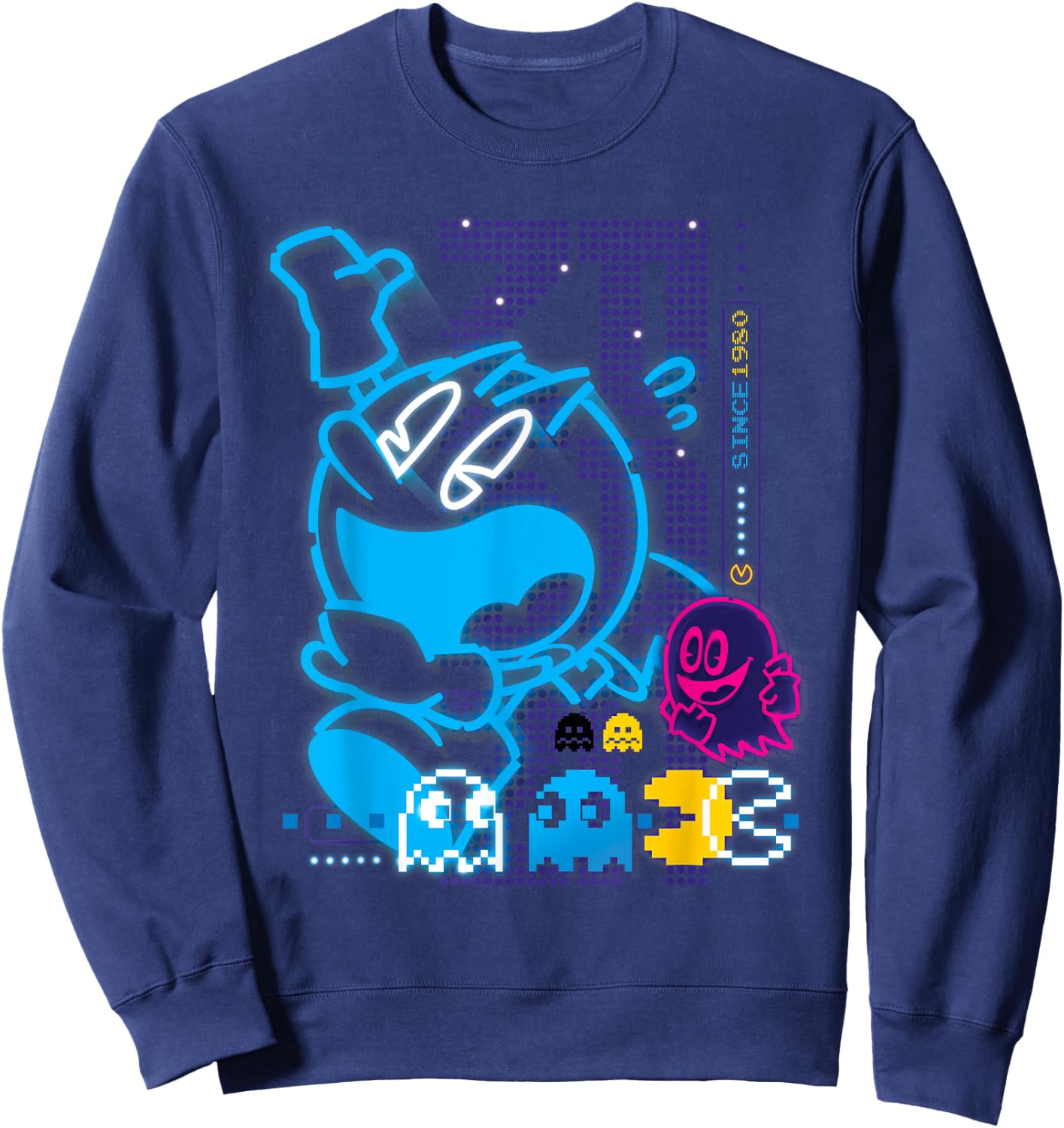 Pac-man Sweatshirt - Sweatshirt | Navy