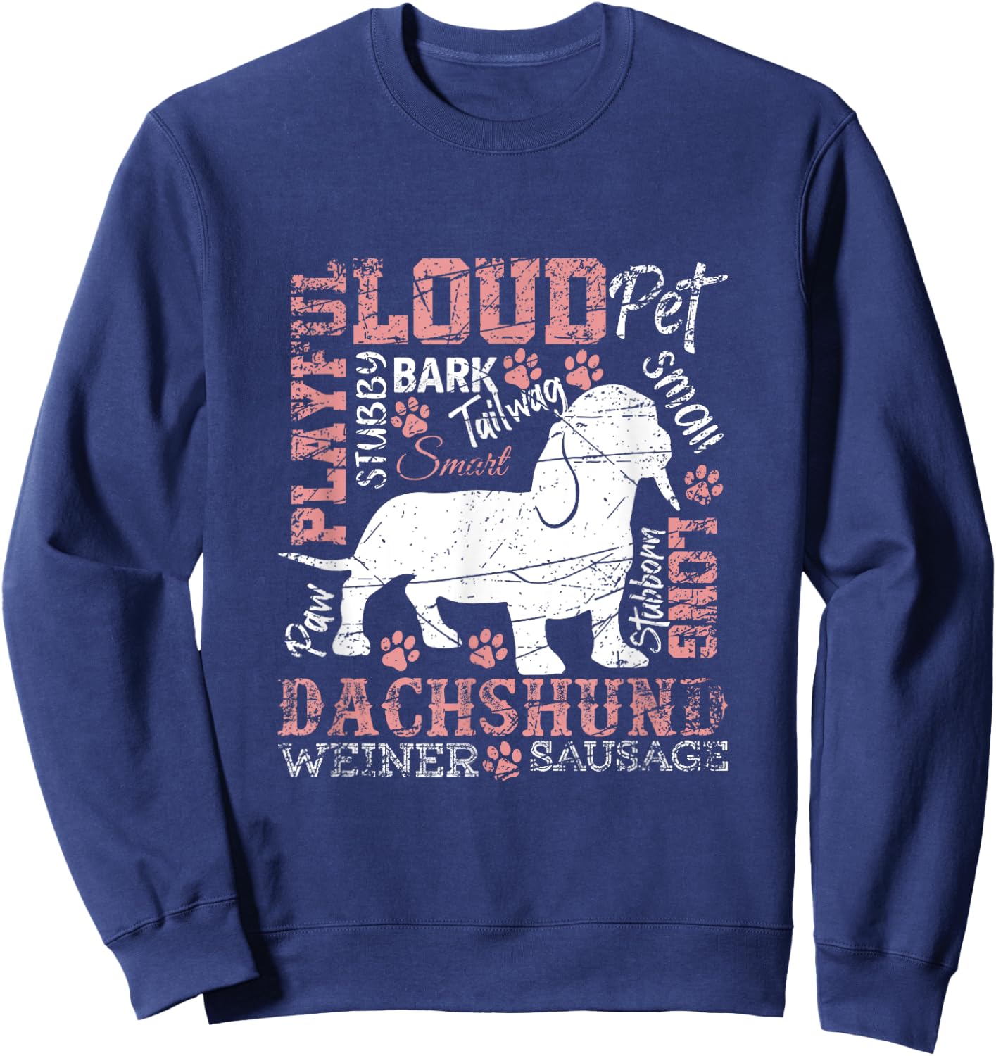 Animal & Gifts Dachshund Sweatshirt - Sweatshirt | Navy