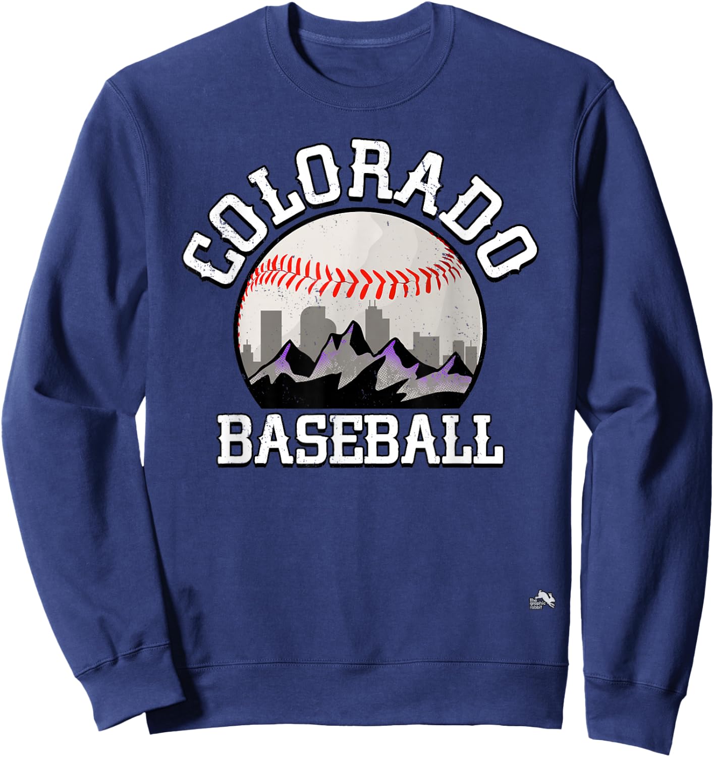 Colorado Baseball Rocky Mountain Team Sweatshirt - Sweatshirt | Navy