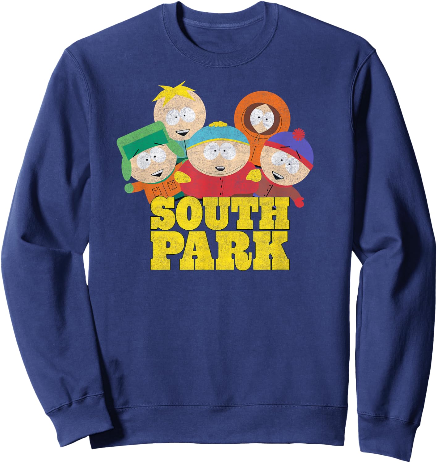 Vintage South Park Gang Sweatshirt - Sweatshirt | Navy