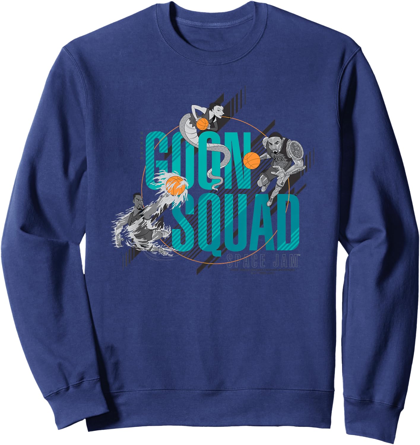 Space Jam: A New Legacy Goon Squad Trio Sweatshirt - Sweatshirt | Navy