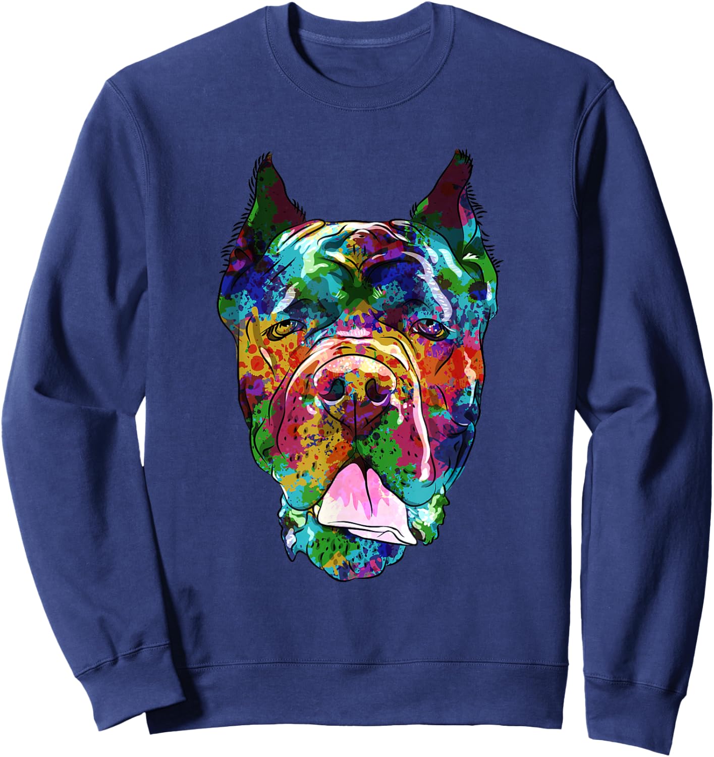 Cane Corso Silhouette Dog Italian Mastiff Men Women Kids Sweatshirt - Sweatshirt | Navy