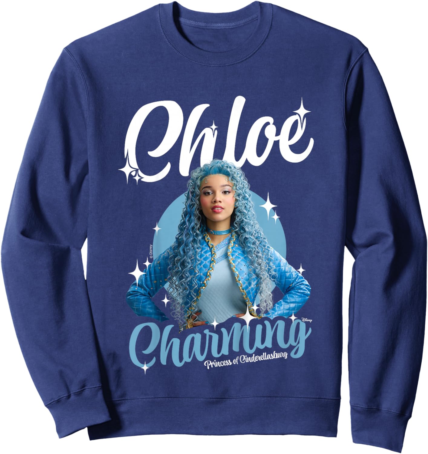 Descendants 4 - The Rise Of Red Princess Chloe Charming Sweatshirt - Sweatshirt | Navy