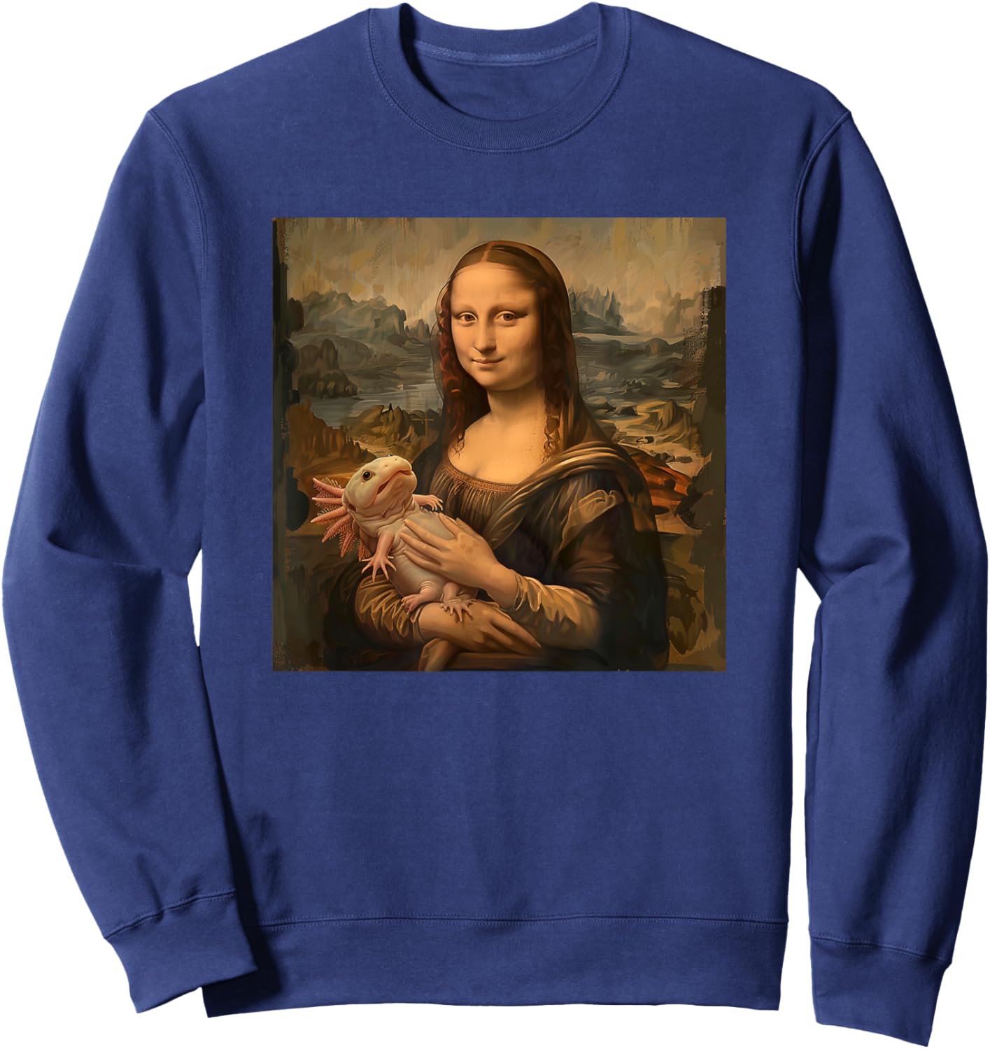 Axolotl Shirt Axolotls Sweatshirt - Sweatshirt | Navy