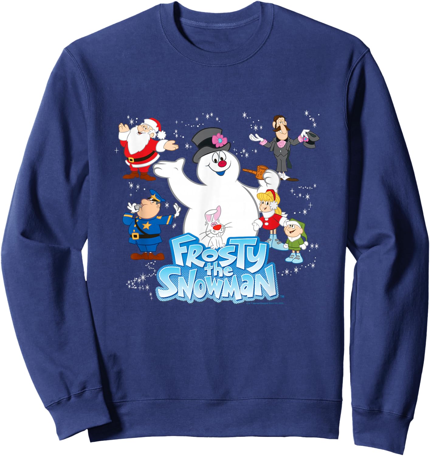 Frosty The Snowman - Frosty Cast Sweatshirt - Sweatshirt | Navy