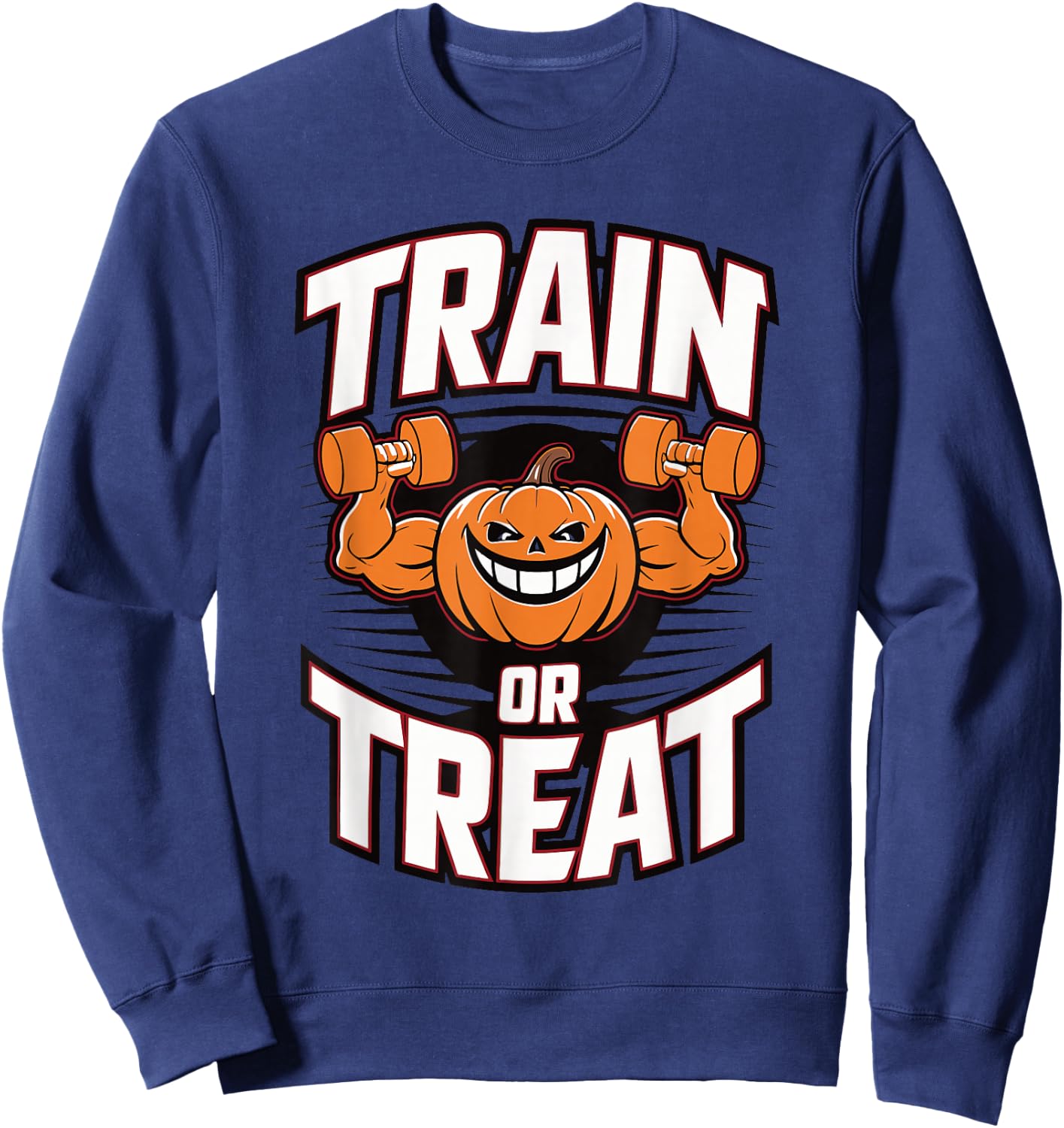 Train Or Treat Sweatshirt - Sweatshirt | Navy