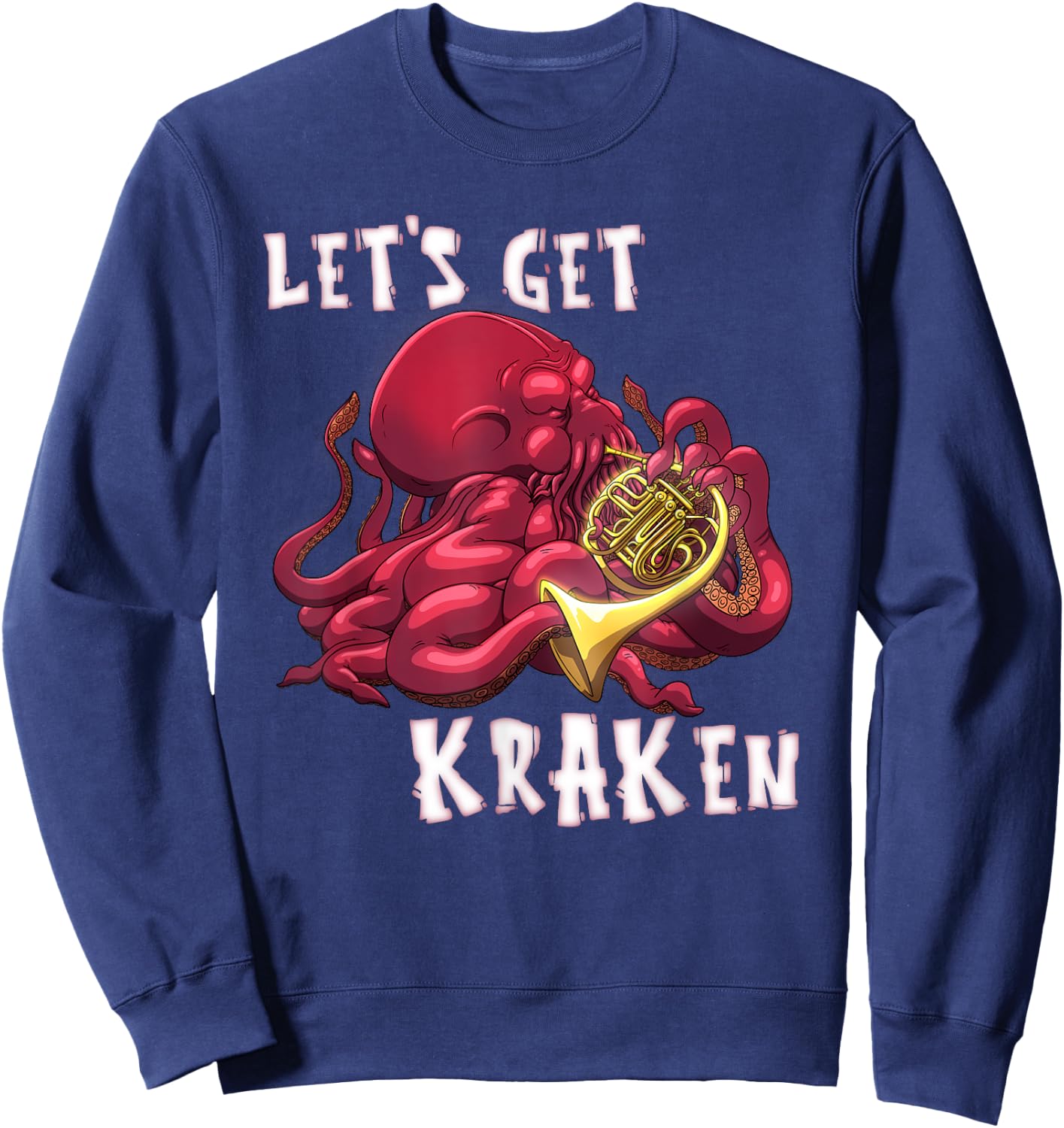 JPerezMusic Let's Get Kraken Sweatshirt - Sweatshirt | Navy