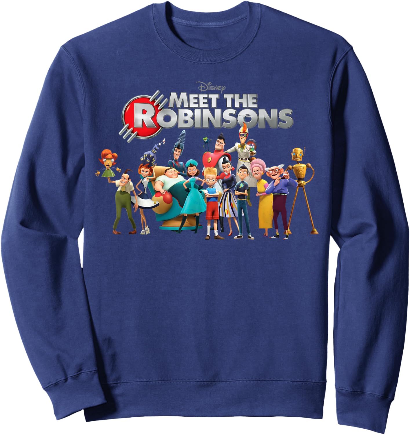 Disney Meet The Robinsons Characters Sweatshirt - Sweatshirt | Navy