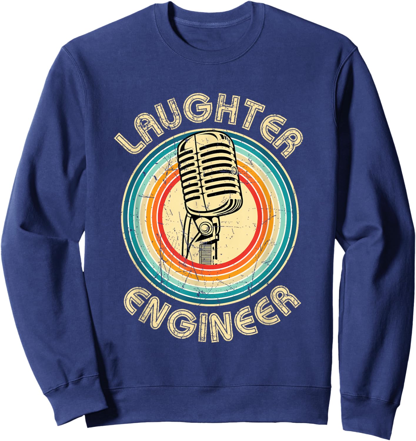 Stand Up Comedian Humor Open Mic Funny Stand Up Comedy Sweatshirt - Sweatshirt | Navy