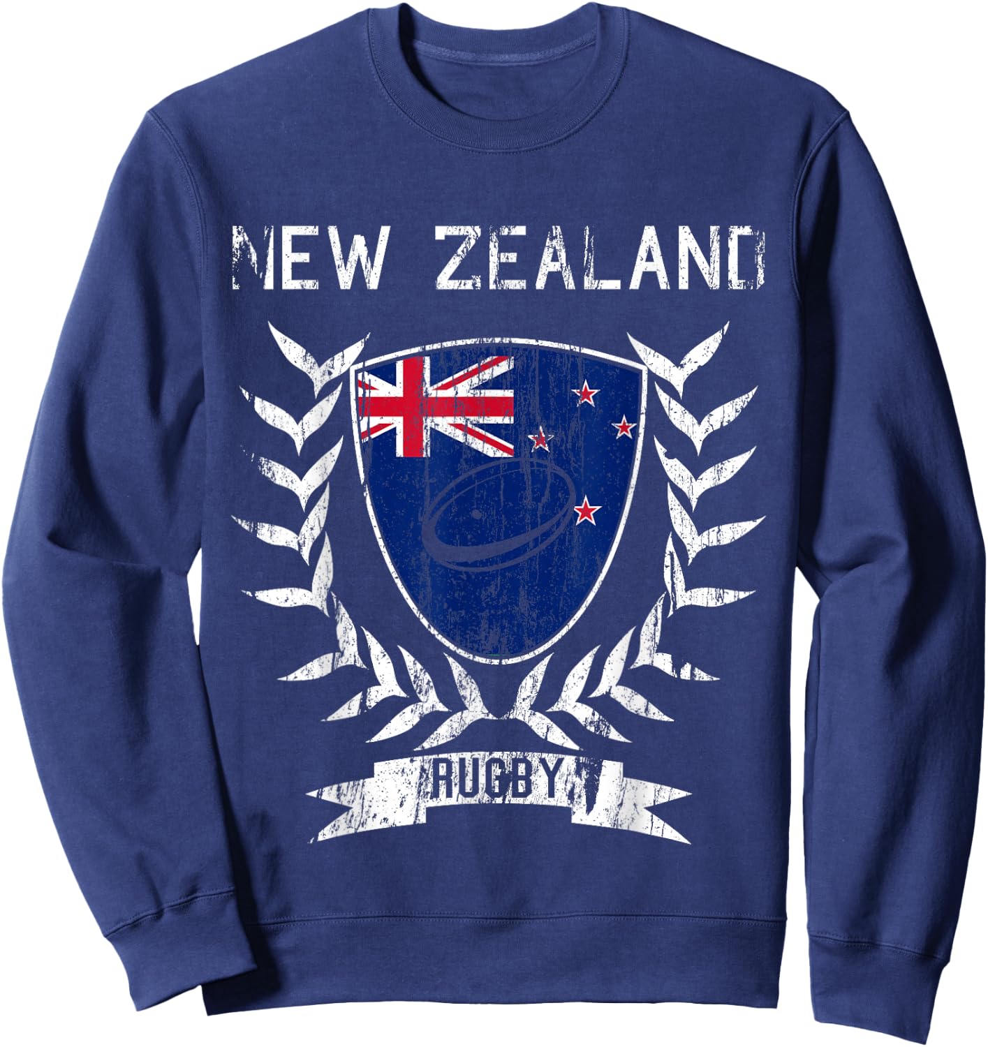 New Zealand Rugby Jersey 2021 Rugby Sweatshirt - Sweatshirt | Navy