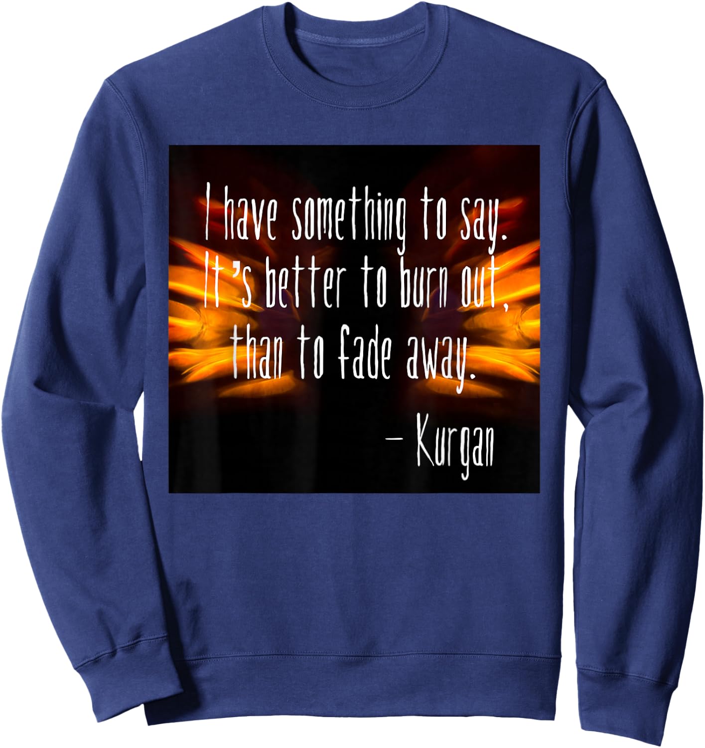 There Can Be Only One Highlander Sweatshirt - Sweatshirt | Navy