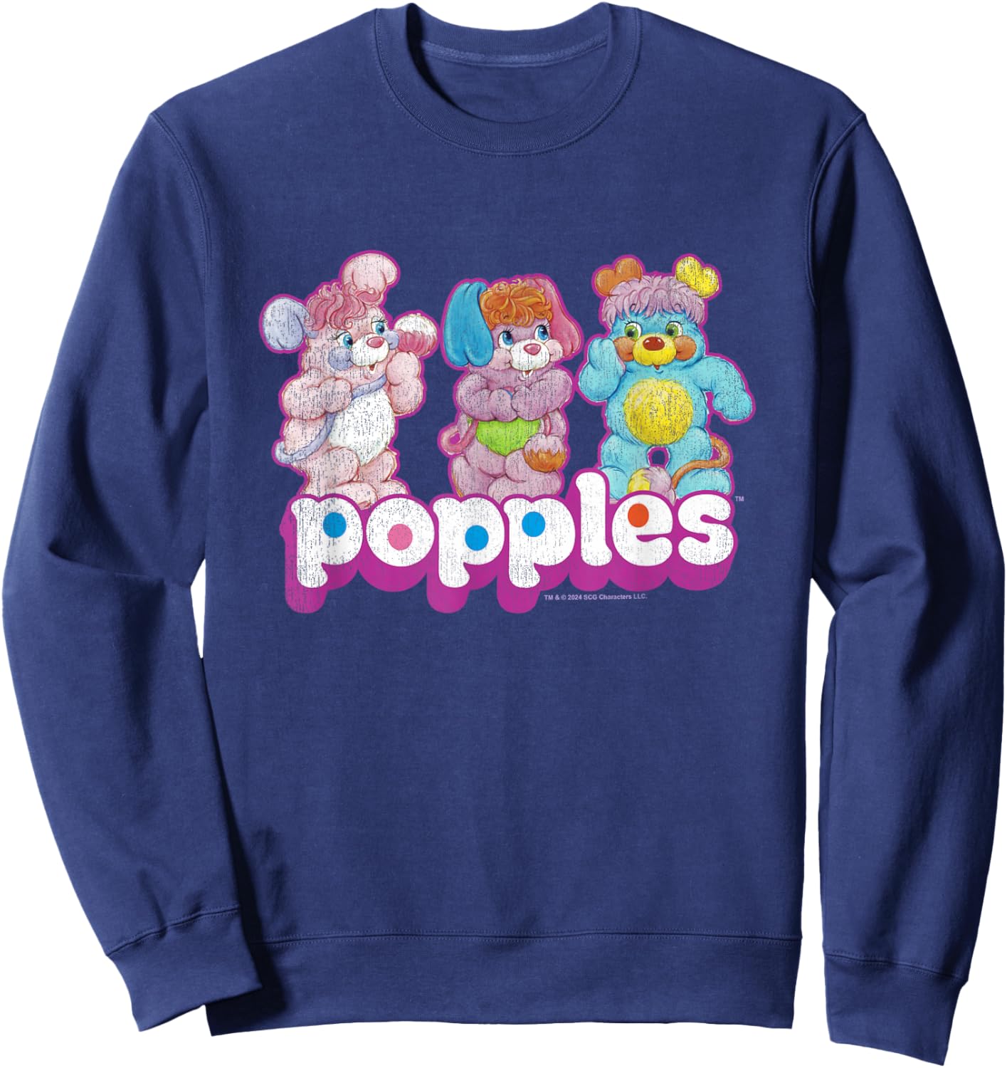 Popples Trio Pop Sweatshirt - Sweatshirt | Navy