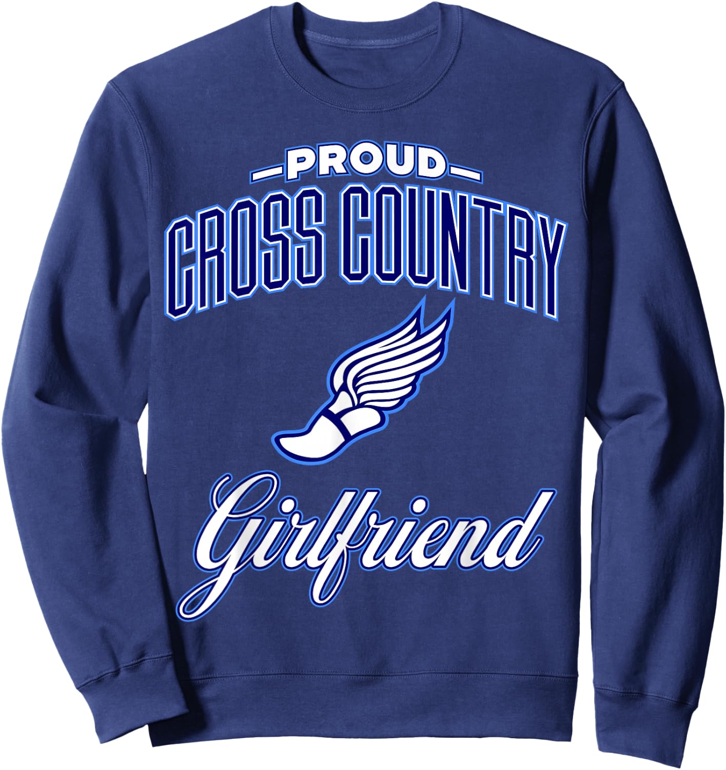 Cross Country Girlfriend Sweatshirt - Sweatshirt | Navy