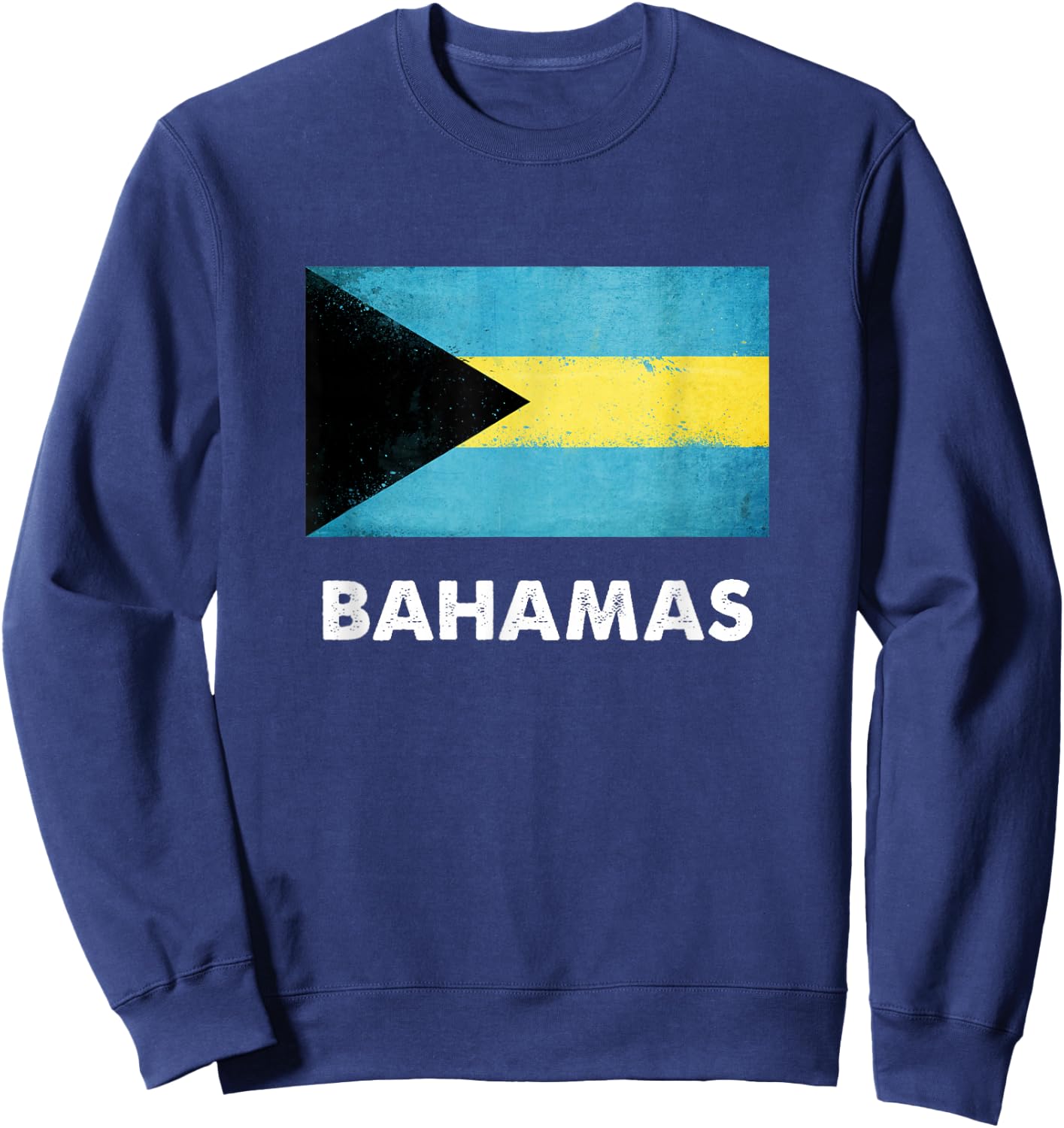 Bahamas Flag | Bahamian Sweatshirt - Sweatshirt | Navy
