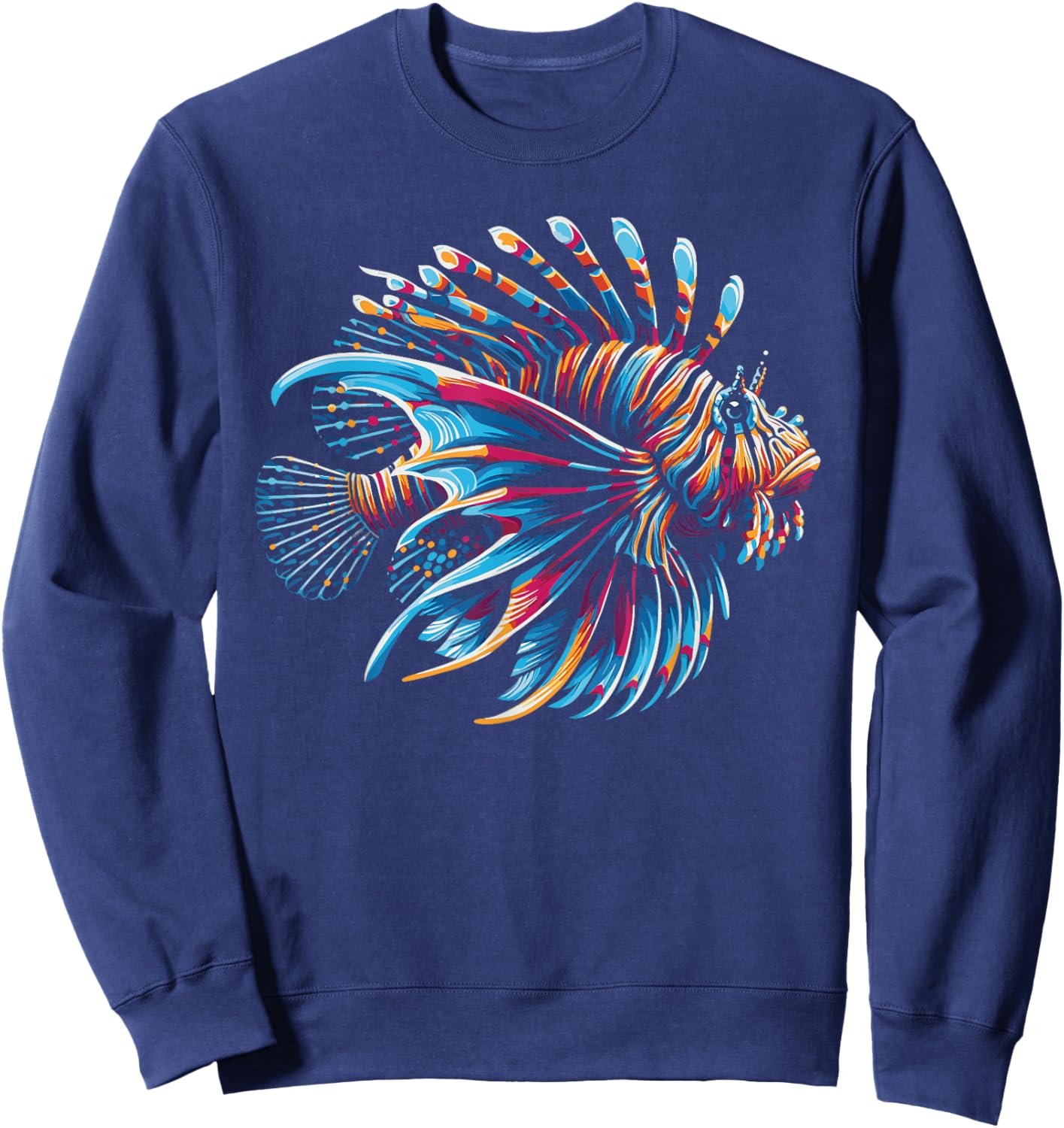 Lionfish Lion Fish Lover Sweatshirt - Sweatshirt | Navy