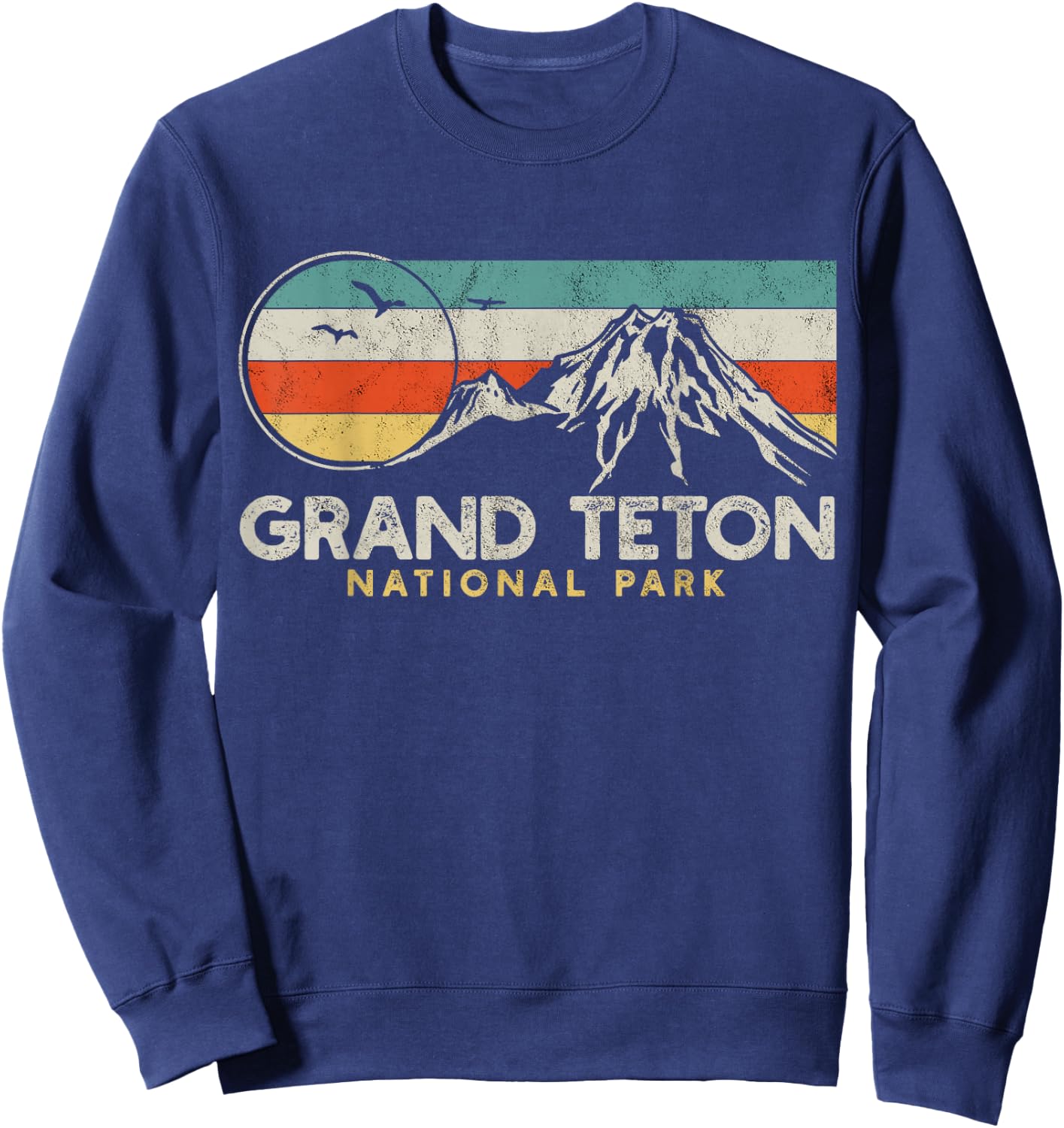 Grand Teton National Park Sweatshirt - Sweatshirt | Navy