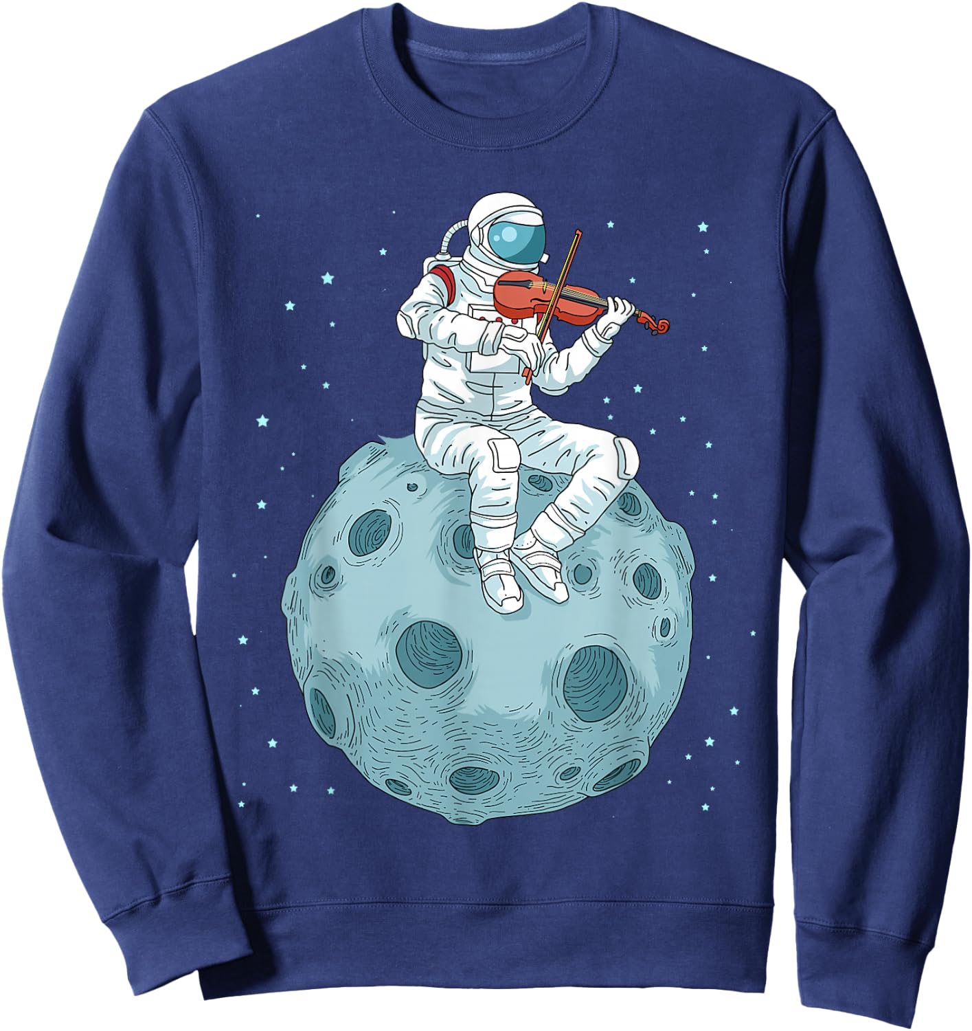 Violin Shirt Kids Fiddle Women Violin Gift Men Viola Sweatshirt - Sweatshirt | Navy