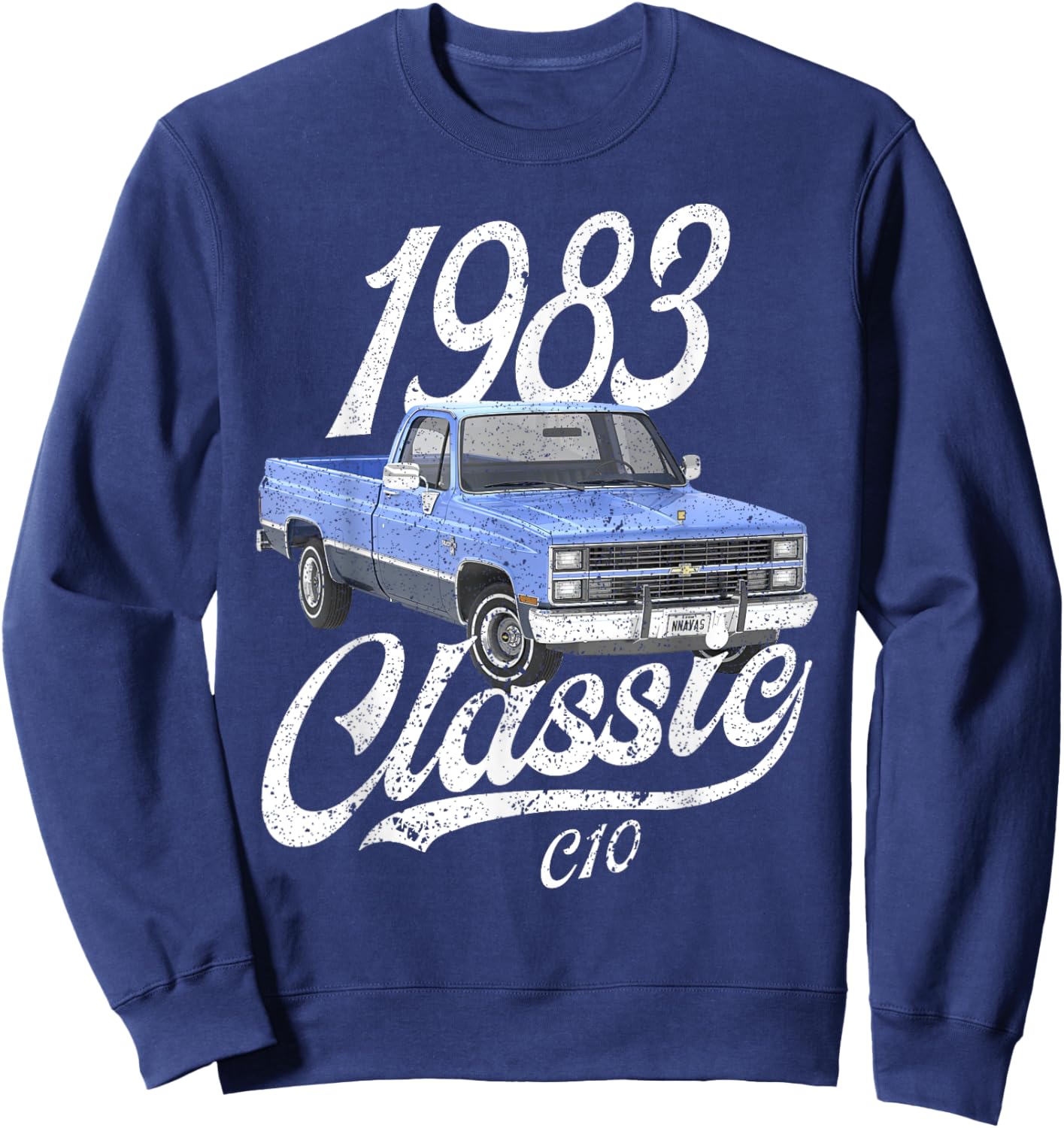 1983 Chevys C10 Sweatshirt - Sweatshirt | Navy