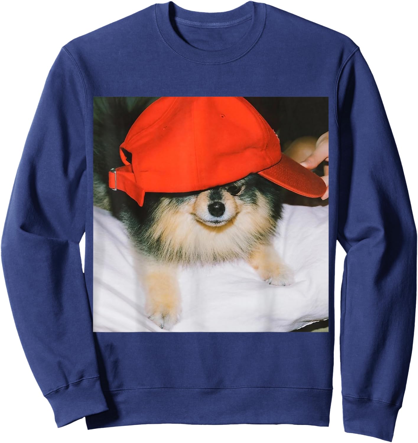 Dog Yeontan Shirt The Cute Dog Lover's Delight Sweatshirt - Sweatshirt | Navy