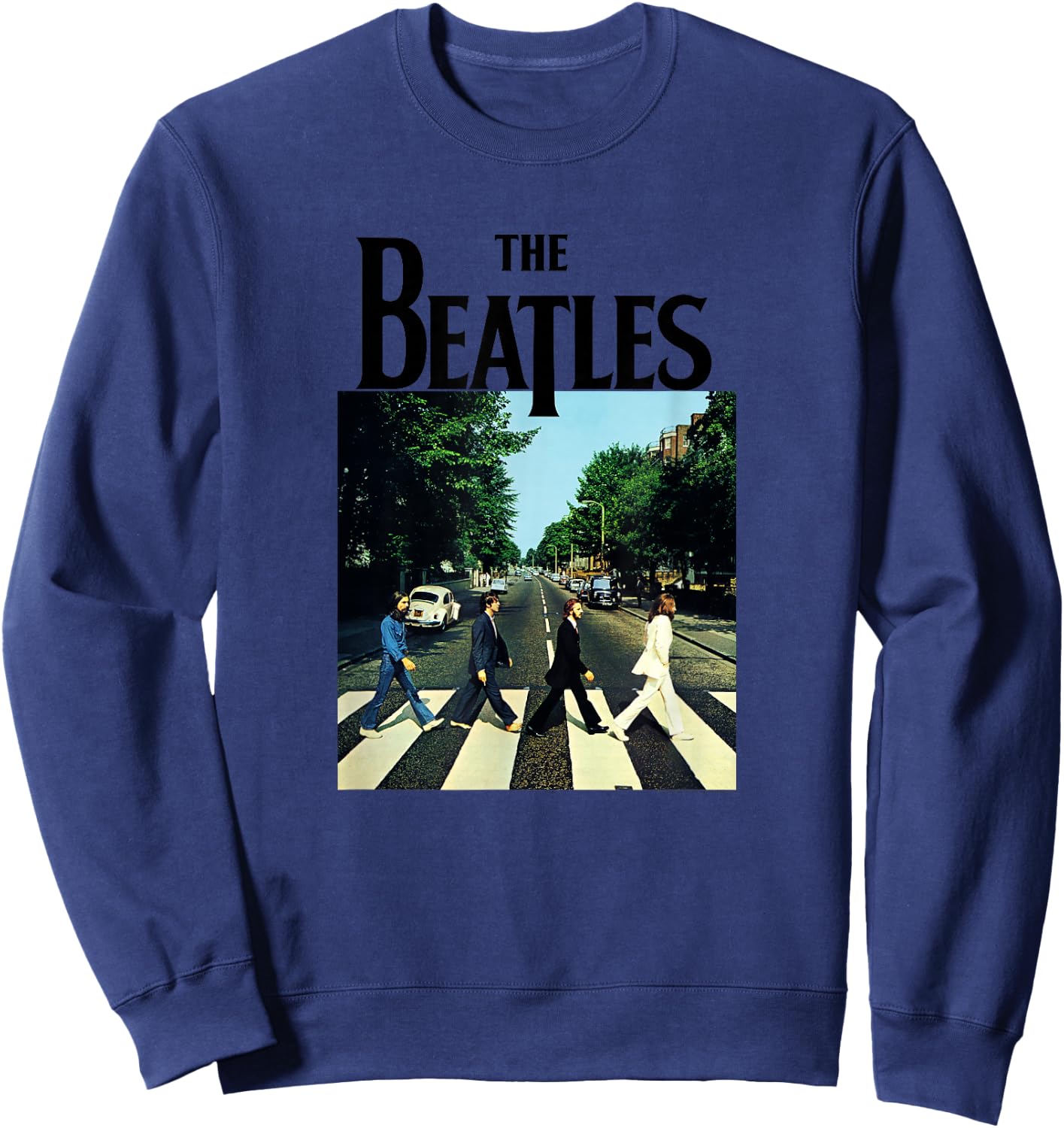 The Beatles - Crossing Abbey Road Sweatshirt - Sweatshirt | Navy