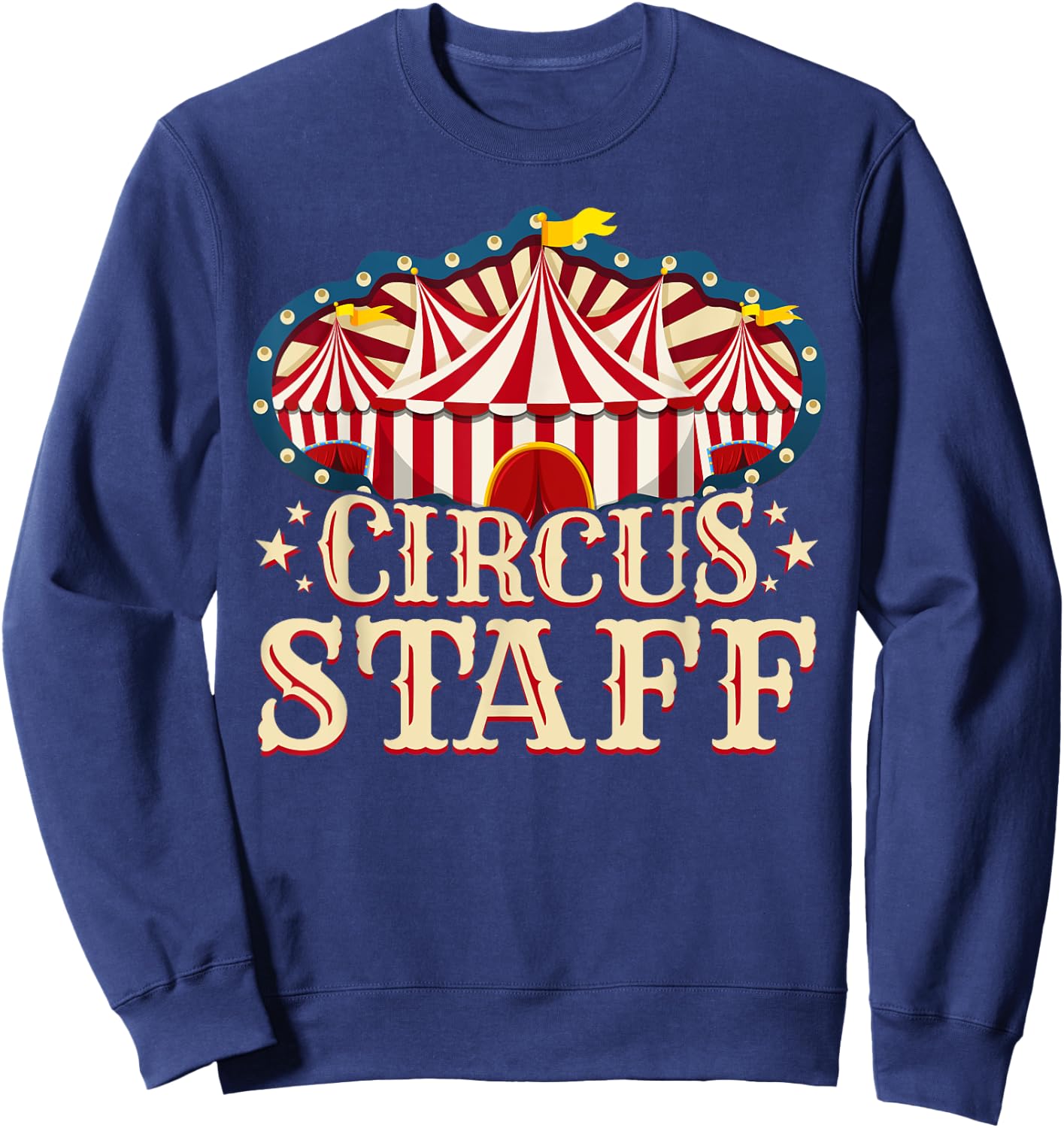 Circus Staff Shirt - Circus Party Shirt - Circus Staff Sweatshirt - Sweatshirt | Navy