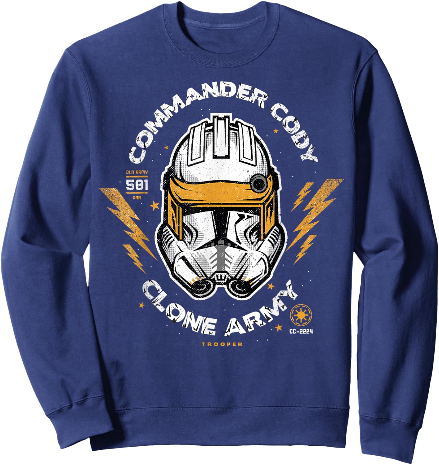Star Wars: The Clone Wars Commander Cody Clone Army Sweatshirt - Sweatshirt | Navy