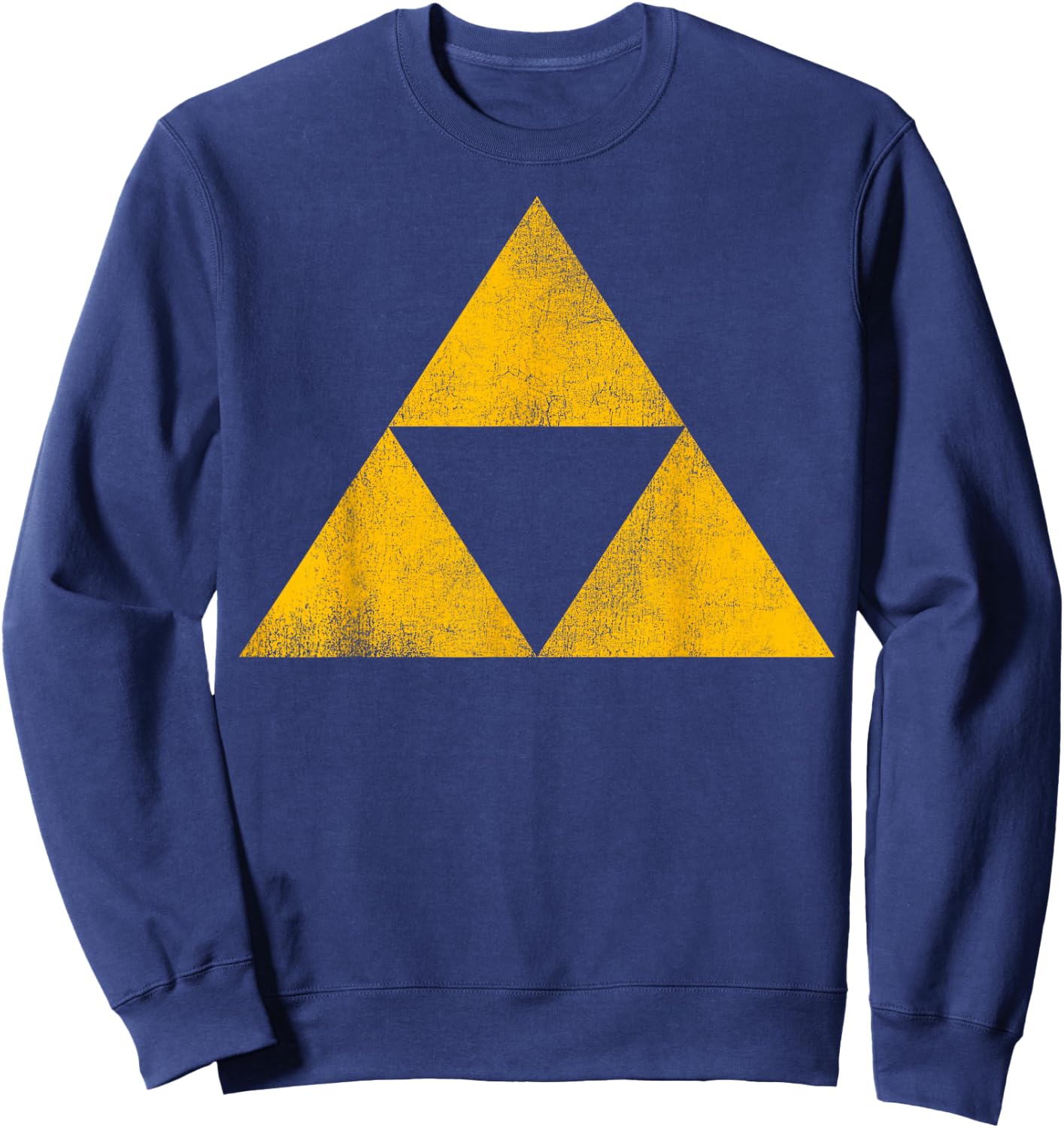 The Legend of Zelda Simple Triforce Symbol Sweatshirt - Sweatshirt | Navy
