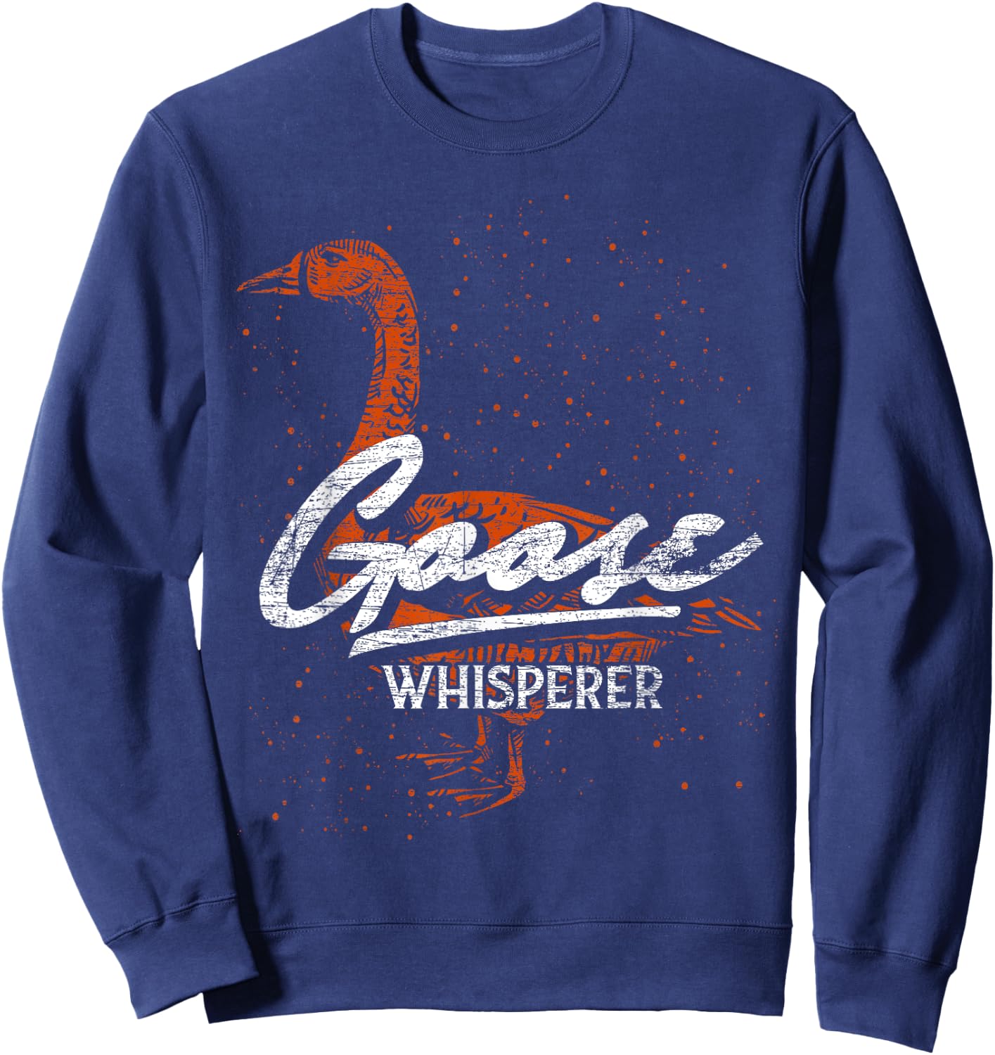 Goose Whisperer Goose Sweatshirt - Sweatshirt | Navy