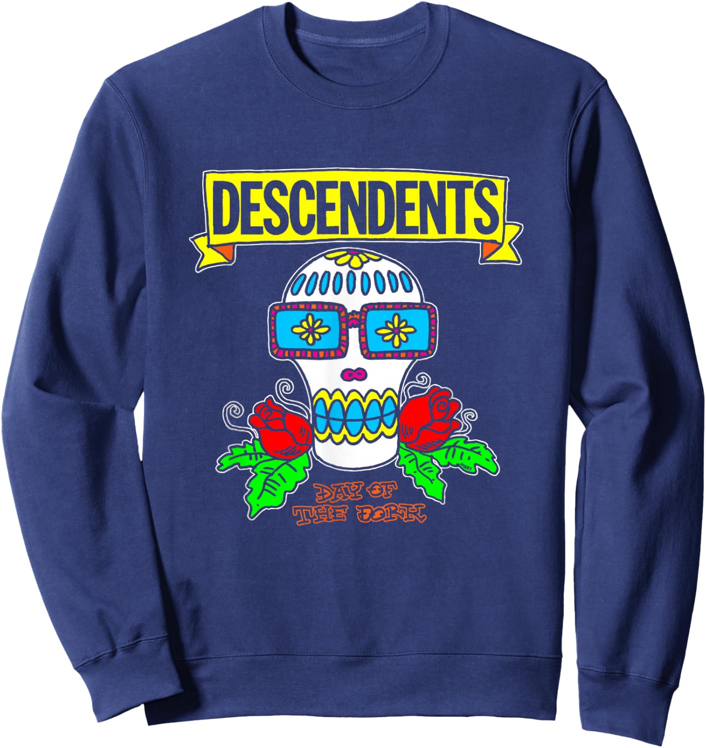 Descendents - Official Merchandise - Day of The Dork Small Sweatshirt - Sweatshirt | Navy