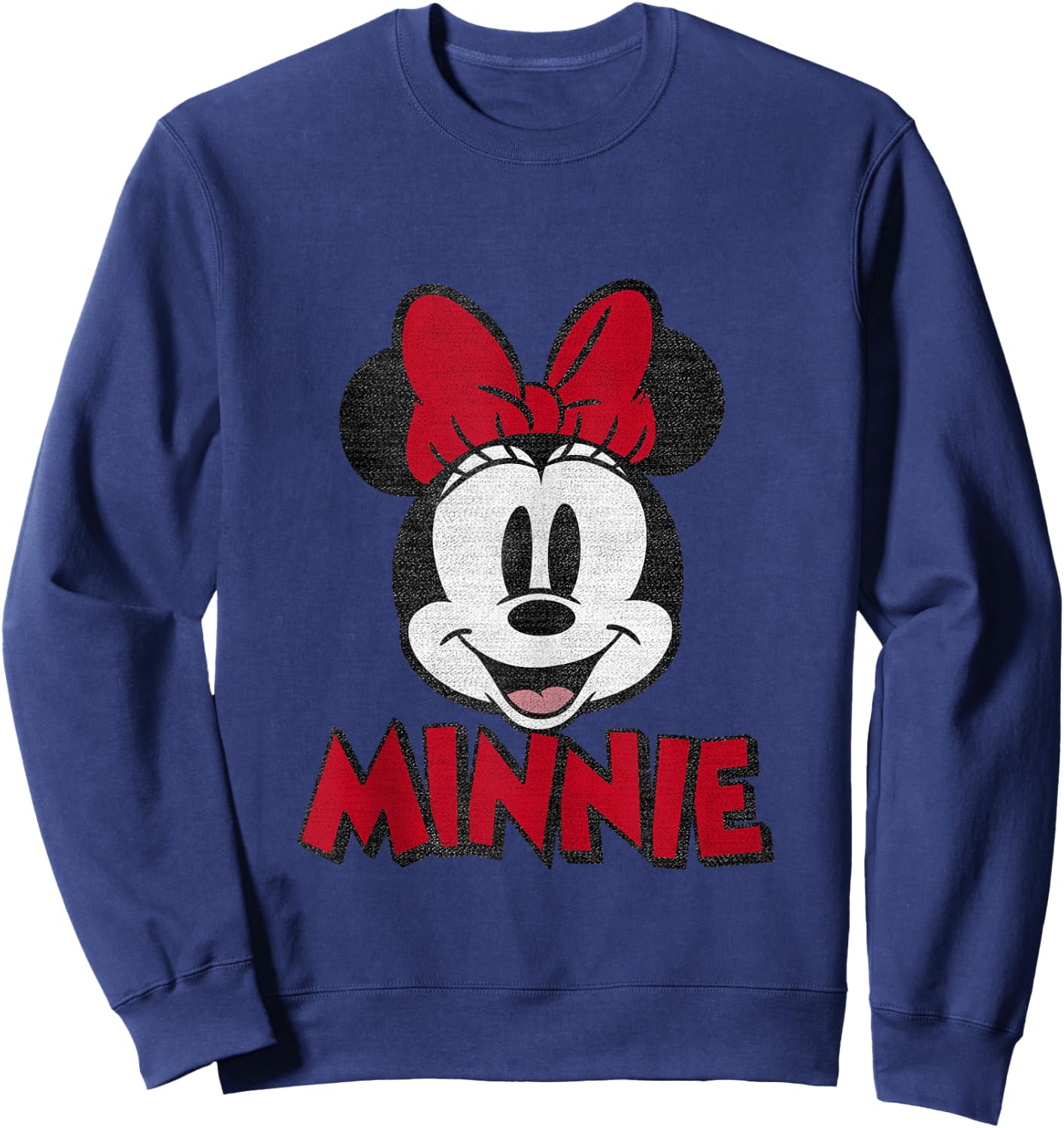Disney Mickey and Friends Minnie Mouse Vintage Portrait Sweatshirt - Sweatshirt | Navy
