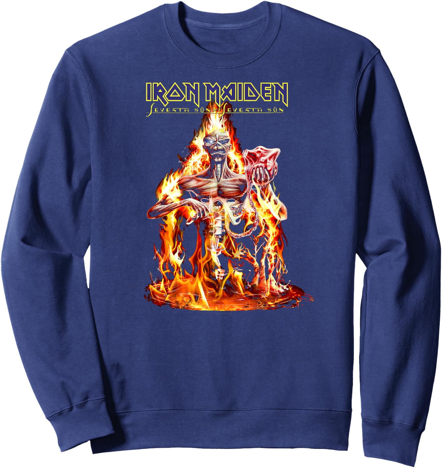 Iron Maiden - Seventh Son Sweatshirt - Sweatshirt | Navy