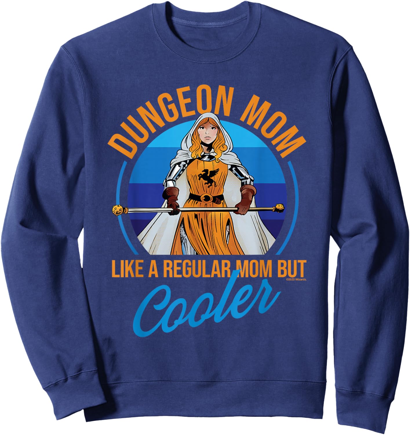 Dungeons & Dragons Mother's Day Dungeon Mom Sweatshirt - Sweatshirt | Navy