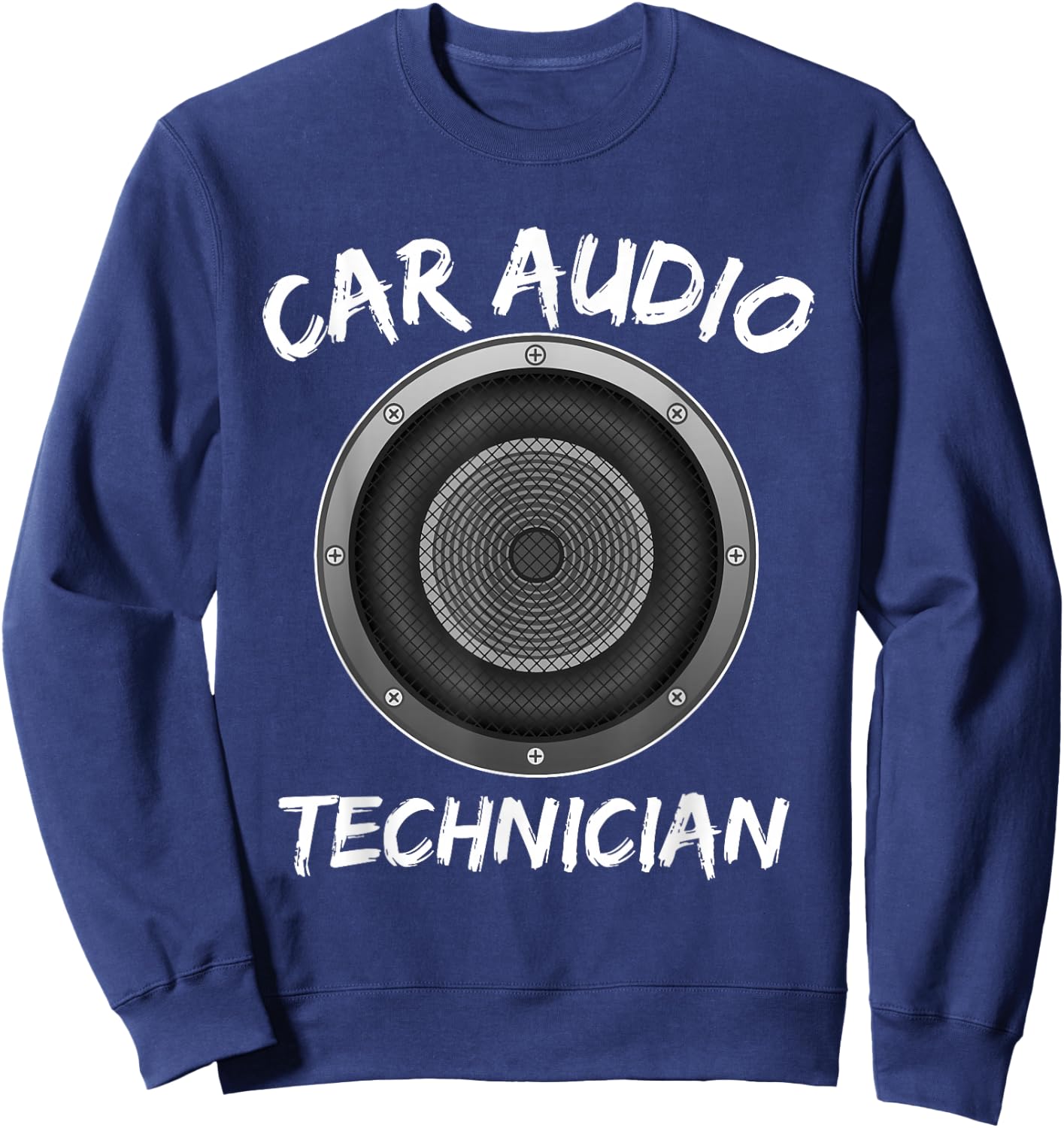 Cool Car Audio Technician Installer Subwoofer Gift Sweatshirt - Sweatshirt | Navy