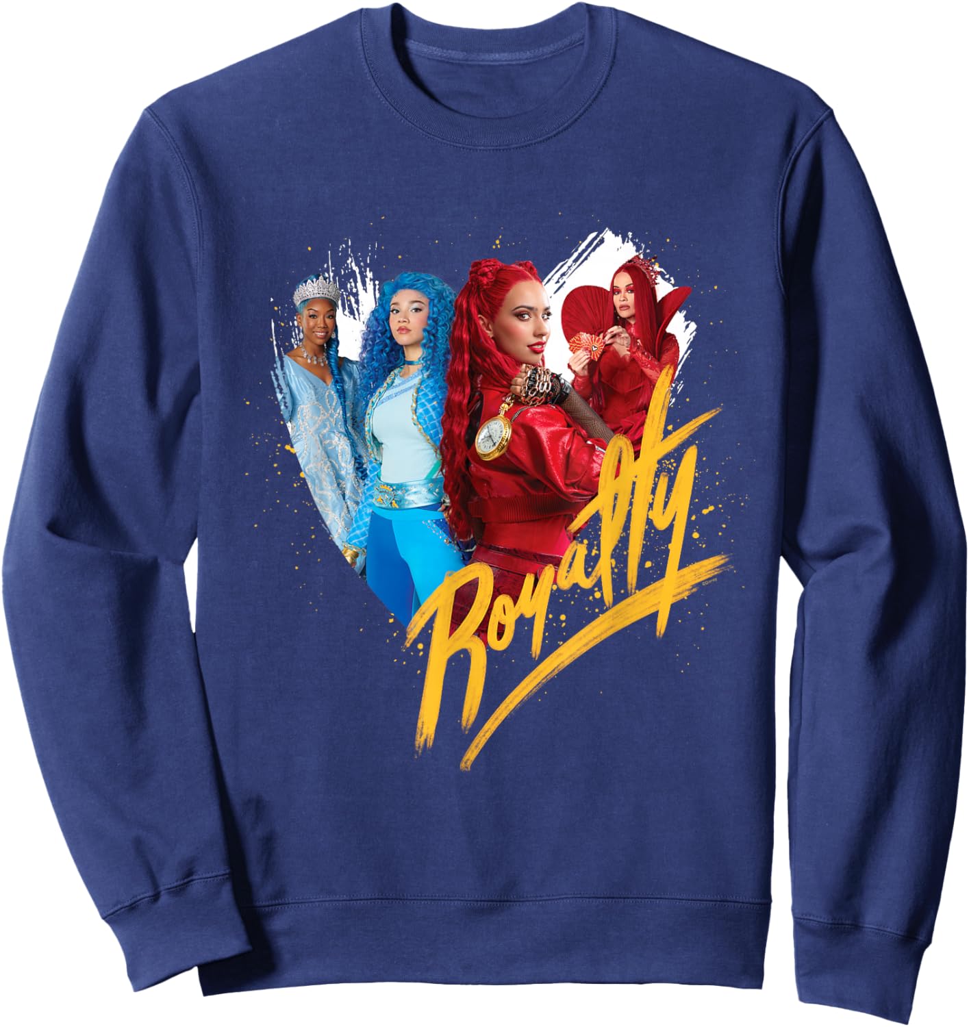 Disney Descendants 4: The Rise of Red Royalty Sweatshirt - Sweatshirt | Navy