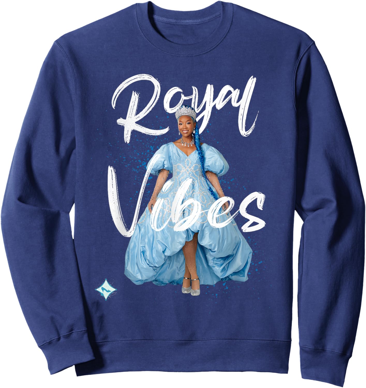 Disney Descendants 4: The Rise of Red Cinderella Royal Vibes Sweatshirt - Sweatshirt | Navy