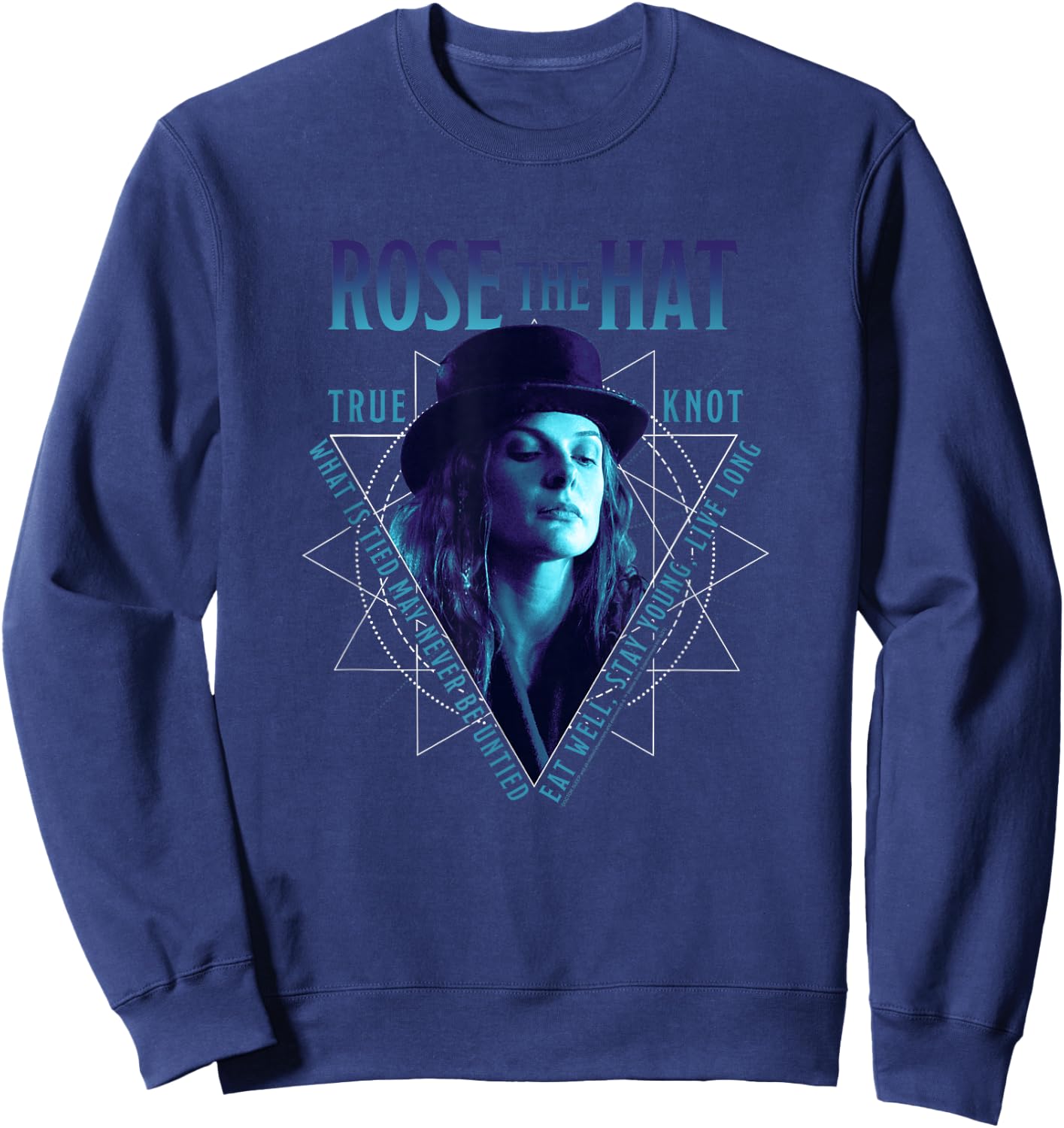 Doctor Sleep Rose The Hat True Knot Triangle Sweatshirt - Sweatshirt | Navy
