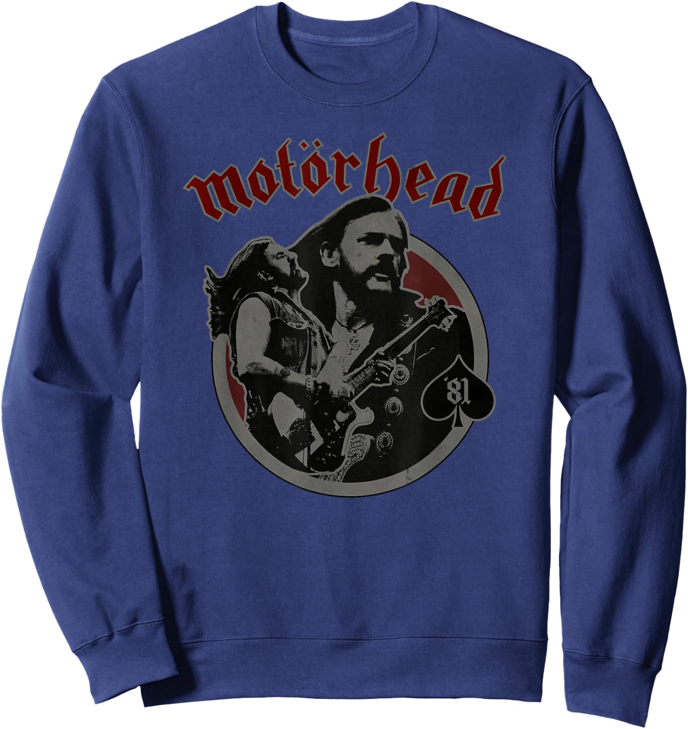 Motörhead Lemmy '81 Sweatshirt - Sweatshirt | Navy