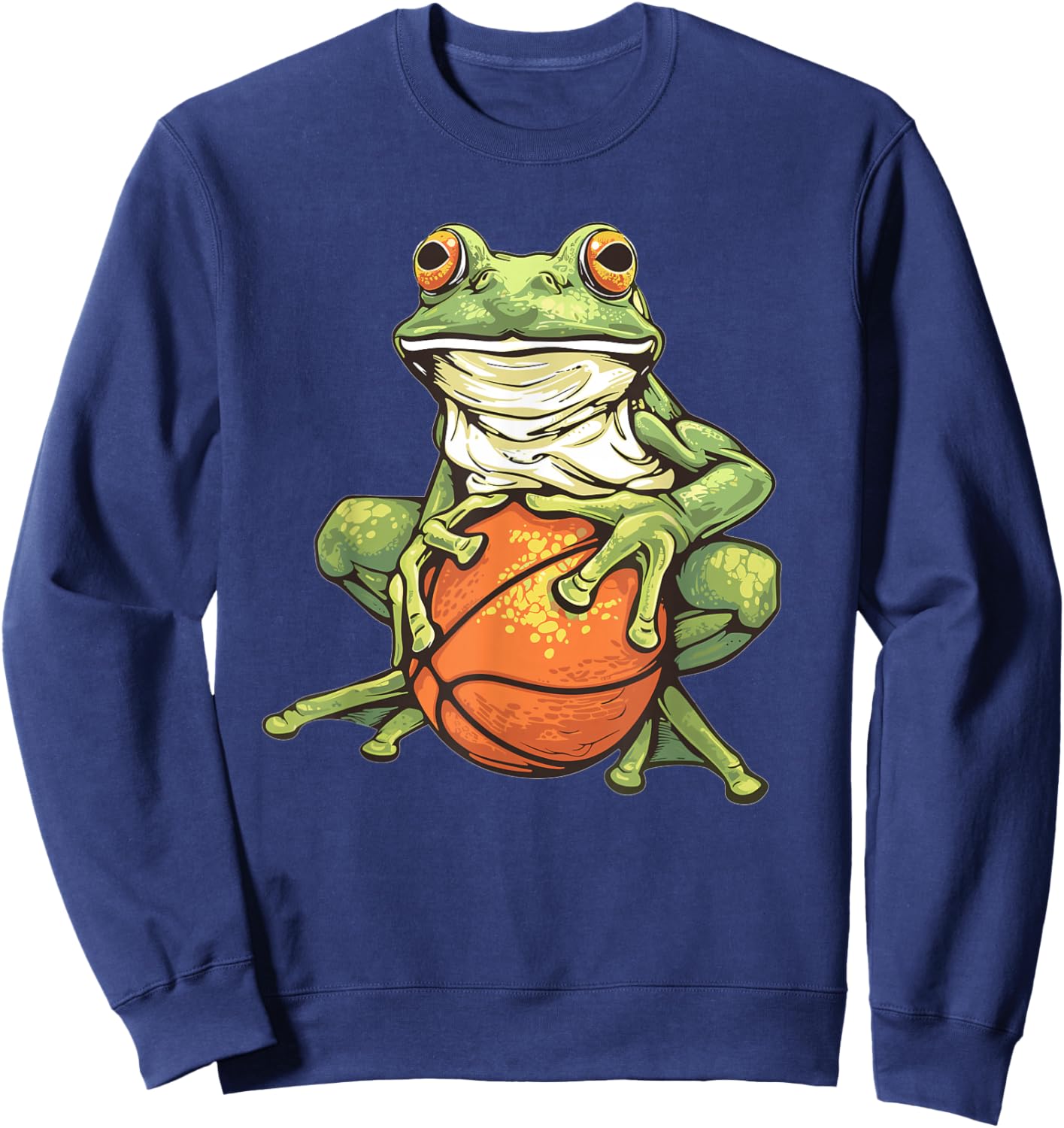 Basketball Frog Sweatshirt - Sweatshirt | Navy