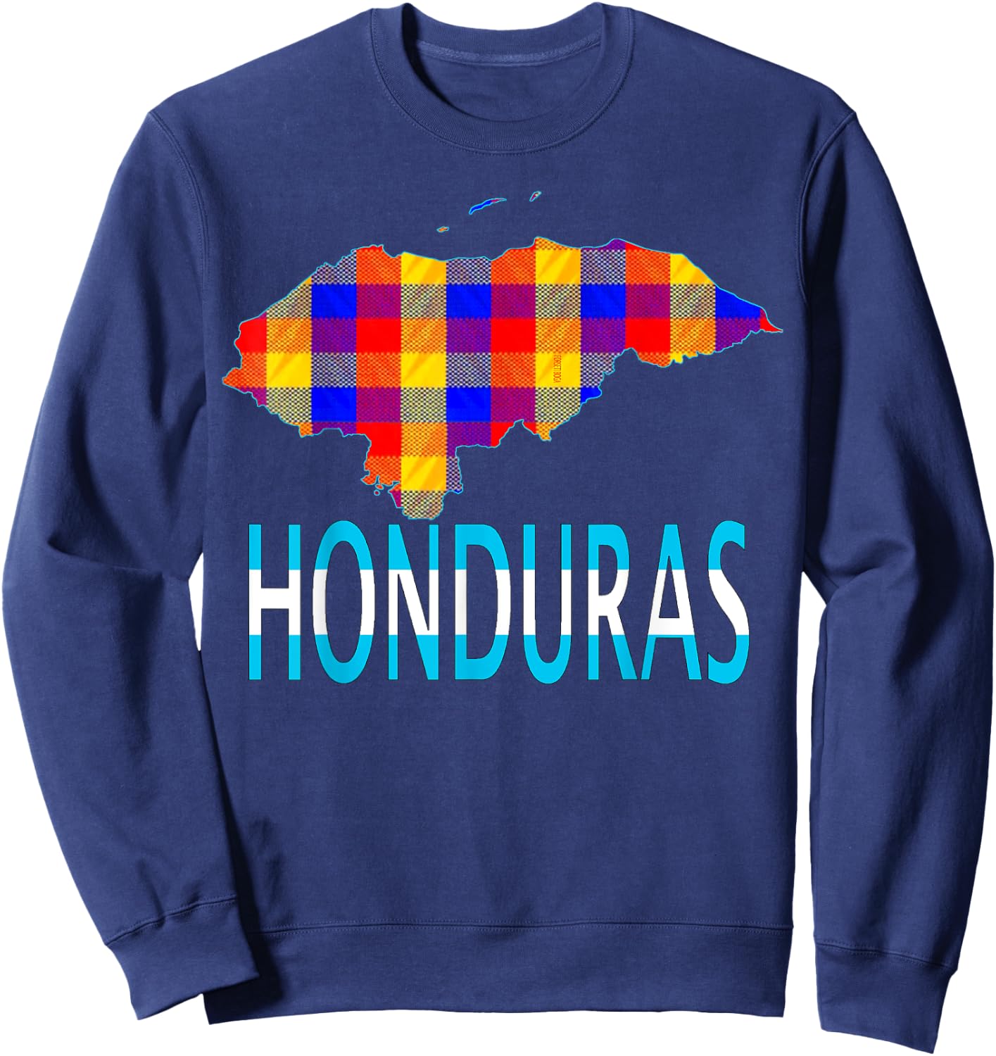 Honduras Motivo Colores Prenda Lenca Sweatshirt - Sweatshirt | Navy