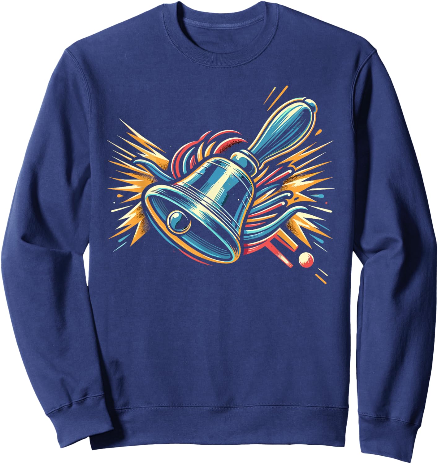 Handbells Player Musical Instrument Musician Handbells Lover Sweatshirt - Sweatshirt | Navy