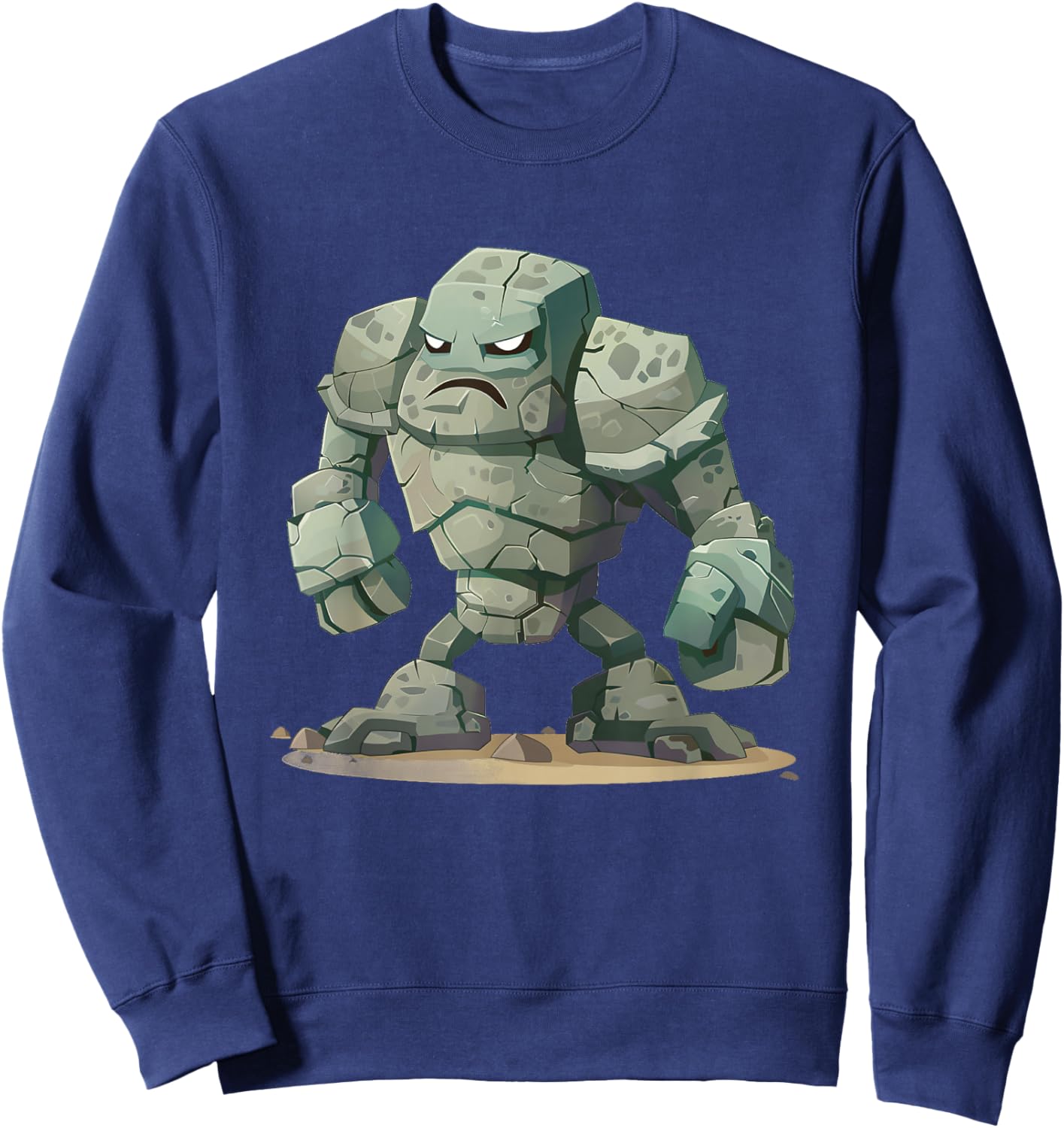 Cool Golem Costume for Adults and Kids Sweatshirt - Sweatshirt | Navy